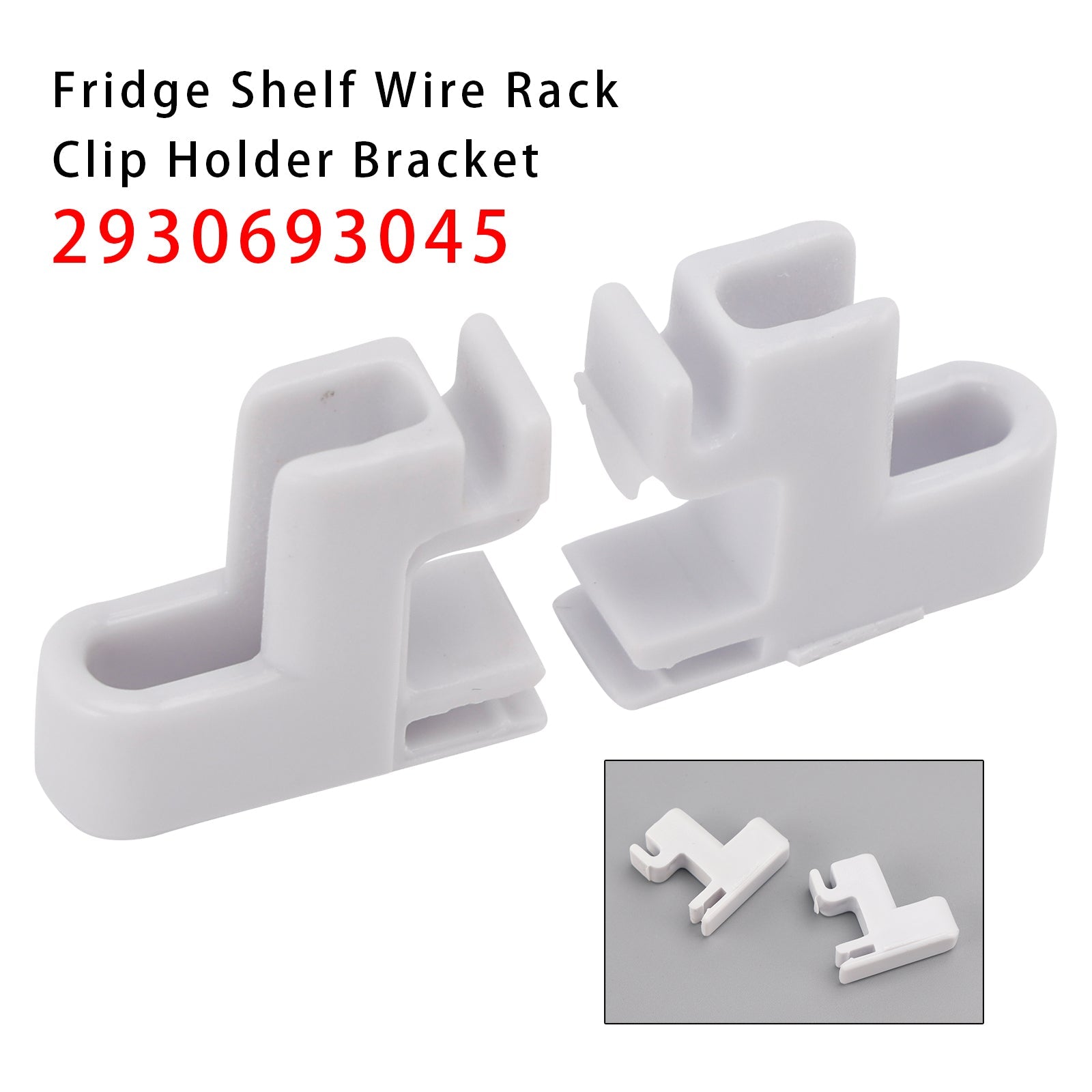 PALASER 2PCS Fridge Shelf Wire Rack Clip Holder Bracket 2930693045 For Dometic Rv - Image 3