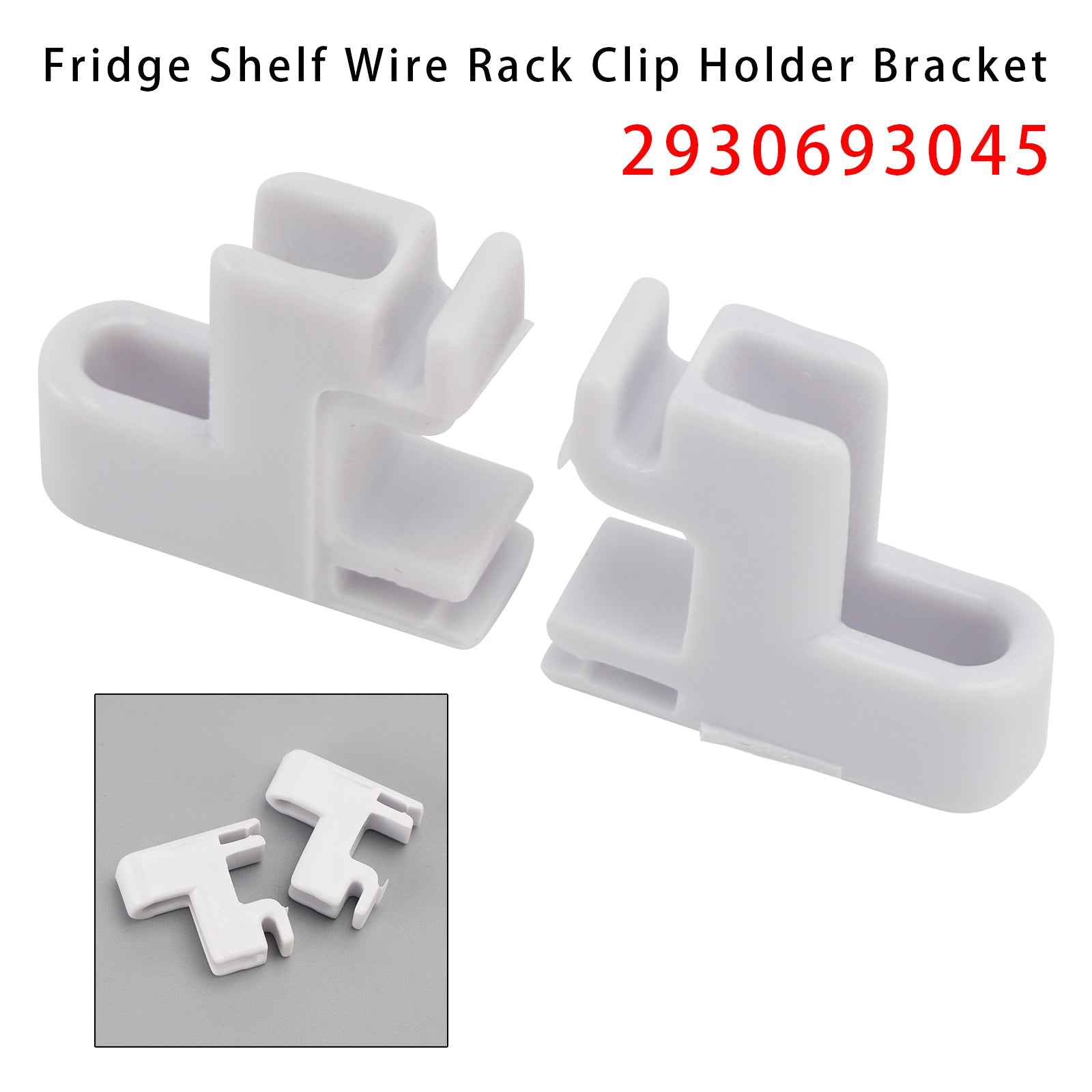 PALASER 2PCS Fridge Shelf Wire Rack Clip Holder Bracket 2930693045 For Dometic Rv - Image 5