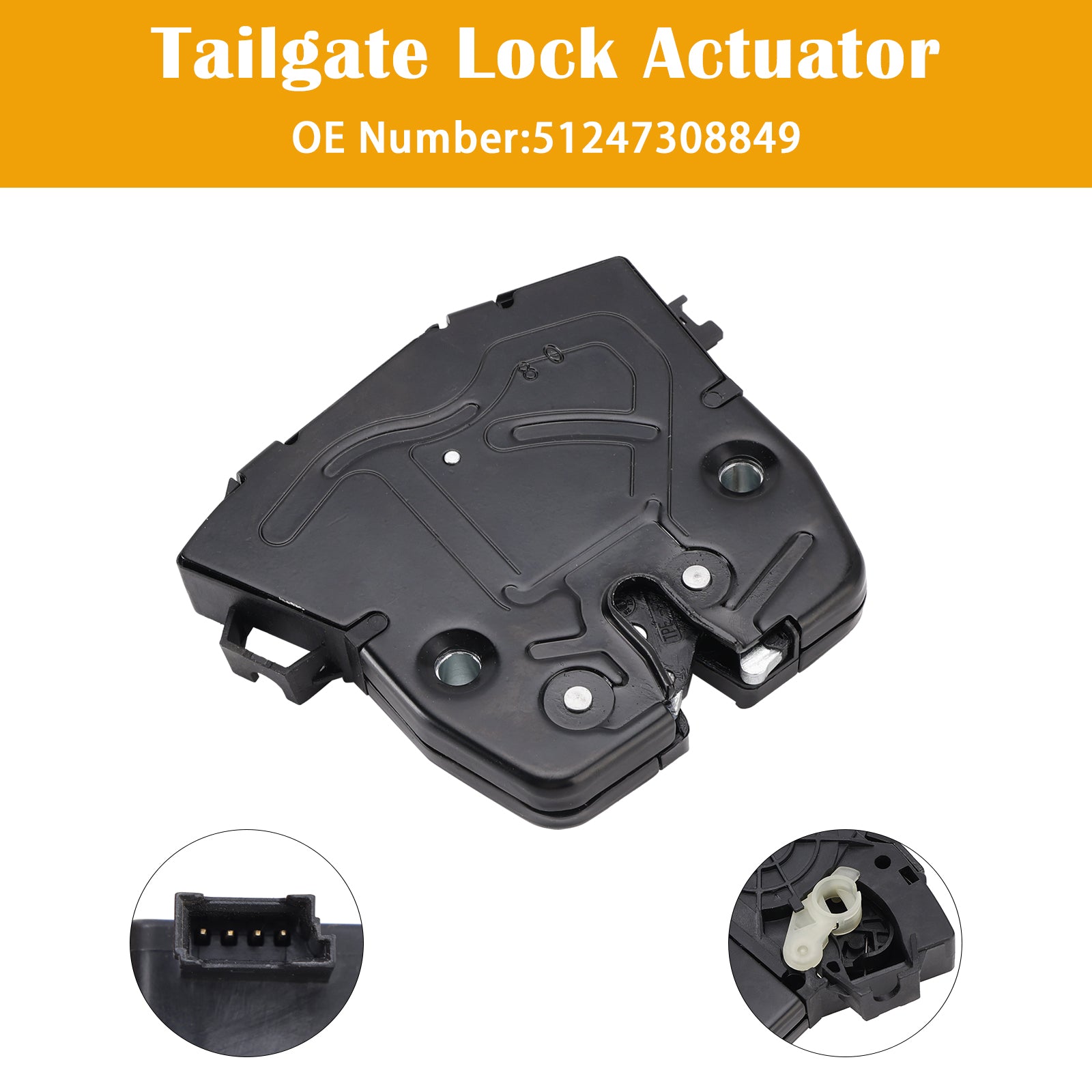 PALASER Tailgate Lock Actuator 51247308849 For BMW X5 E70 Xdrive 30d 30i 2006-2013 - Image 6