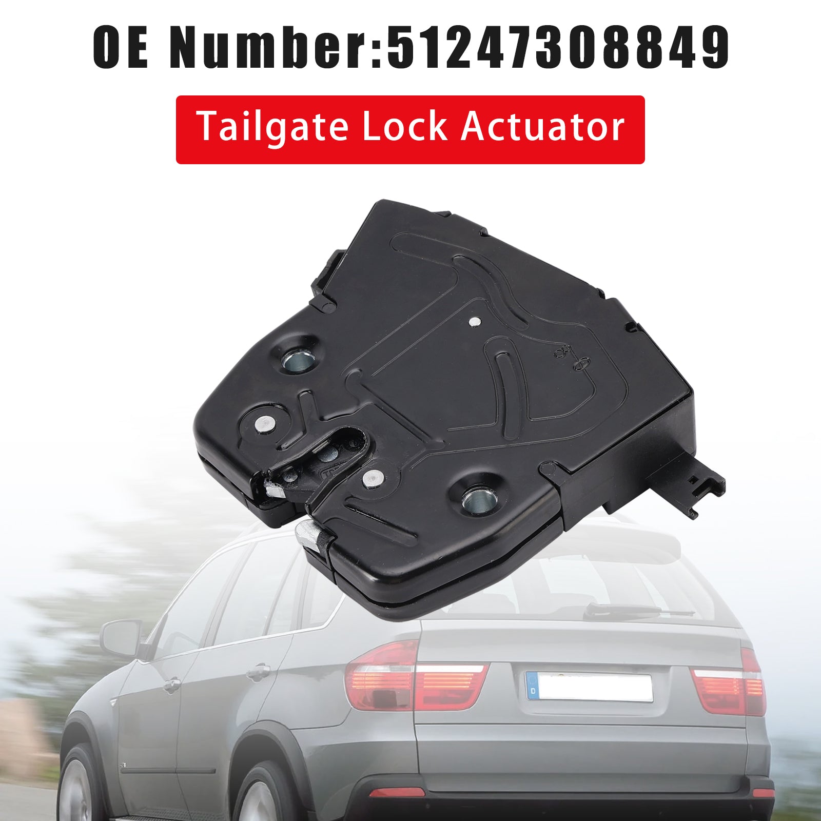 PALASER Tailgate Lock Actuator 51247308849 For BMW X5 E70 Xdrive 30d 30i 2006-2013 - Image 2