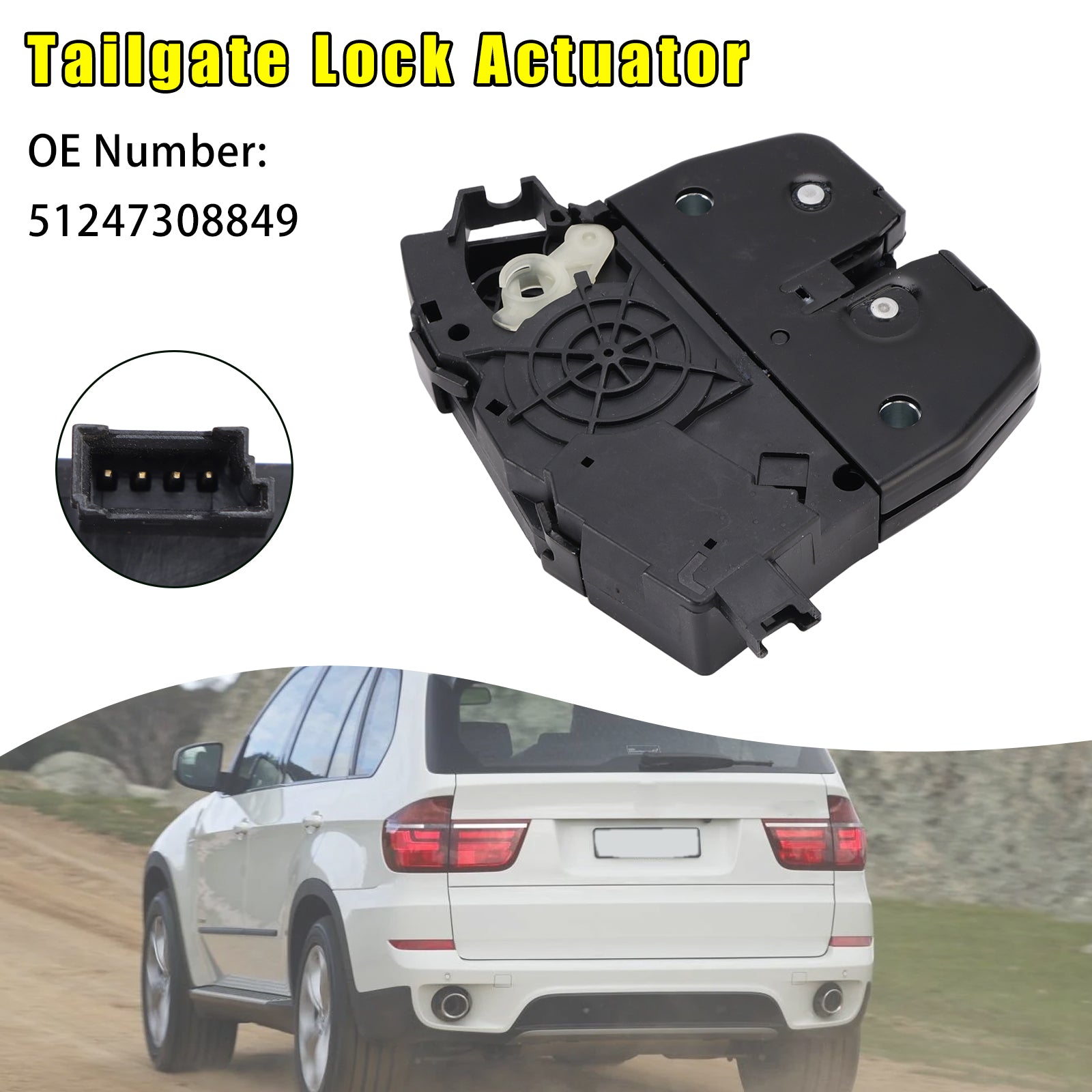 PALASER Tailgate Lock Actuator 51247308849 For BMW X5 E70 Xdrive 30d 30i 2006-2013 - Image 3
