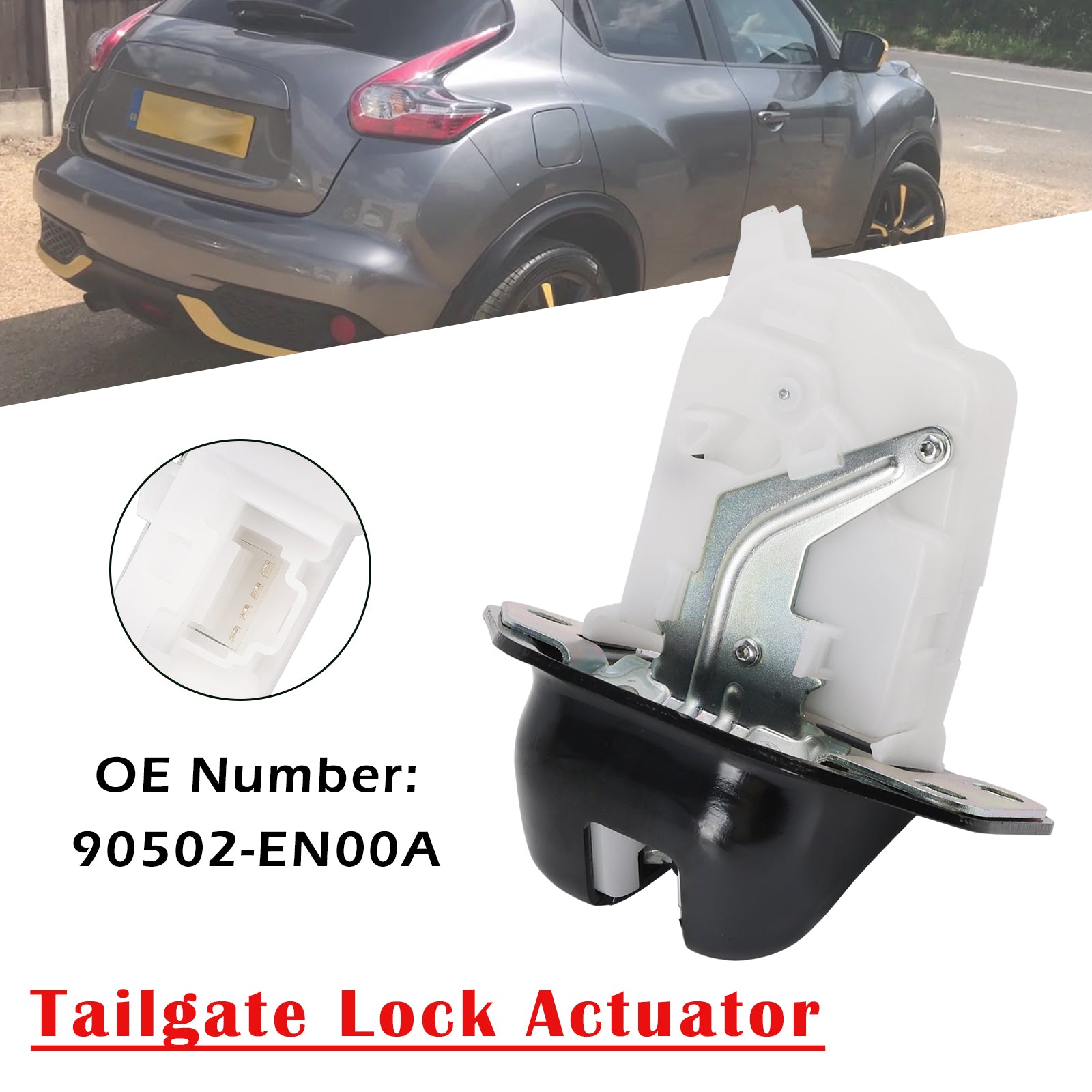 PALASER Tailgate Lock Actuator 90502-EN00A For Nissan Juke F15 10-19 Note E11 NE11 2006-2012 - Image 5