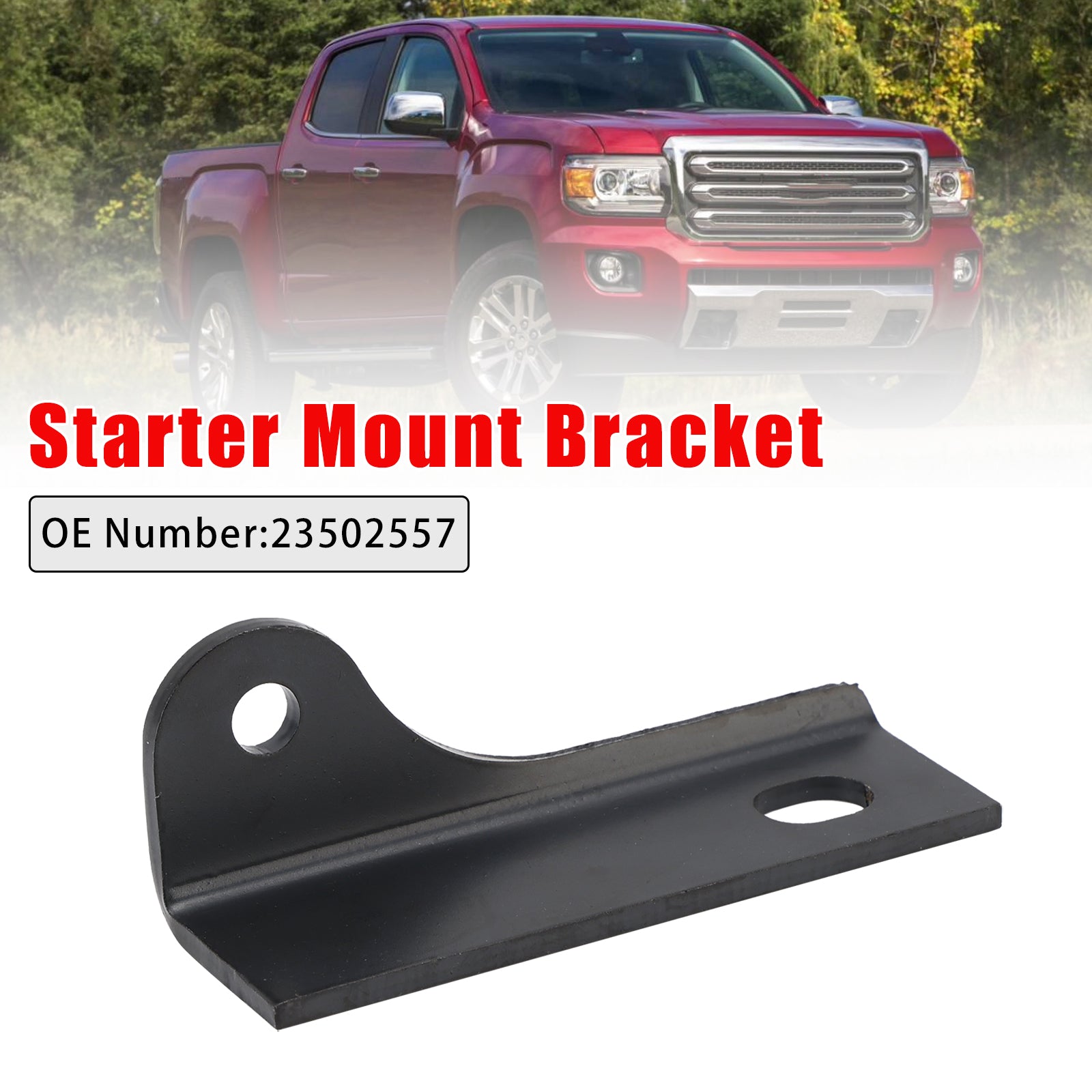 PALASER Starter Mount Bracket Bolt On Brace 23502557 For Gm 6.2L Diesel 6.5L - Image 2