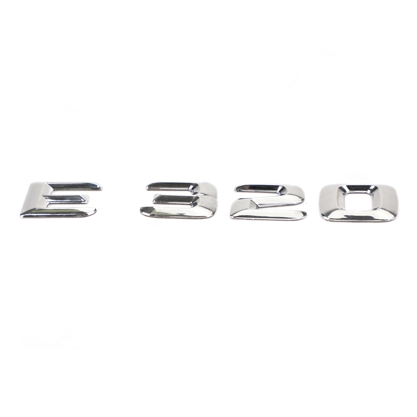 PALASER Rear Trunk Emblem Badge Nameplate Decal Letters Numbers Fit Mercedes E320 Chrome - Image 7
