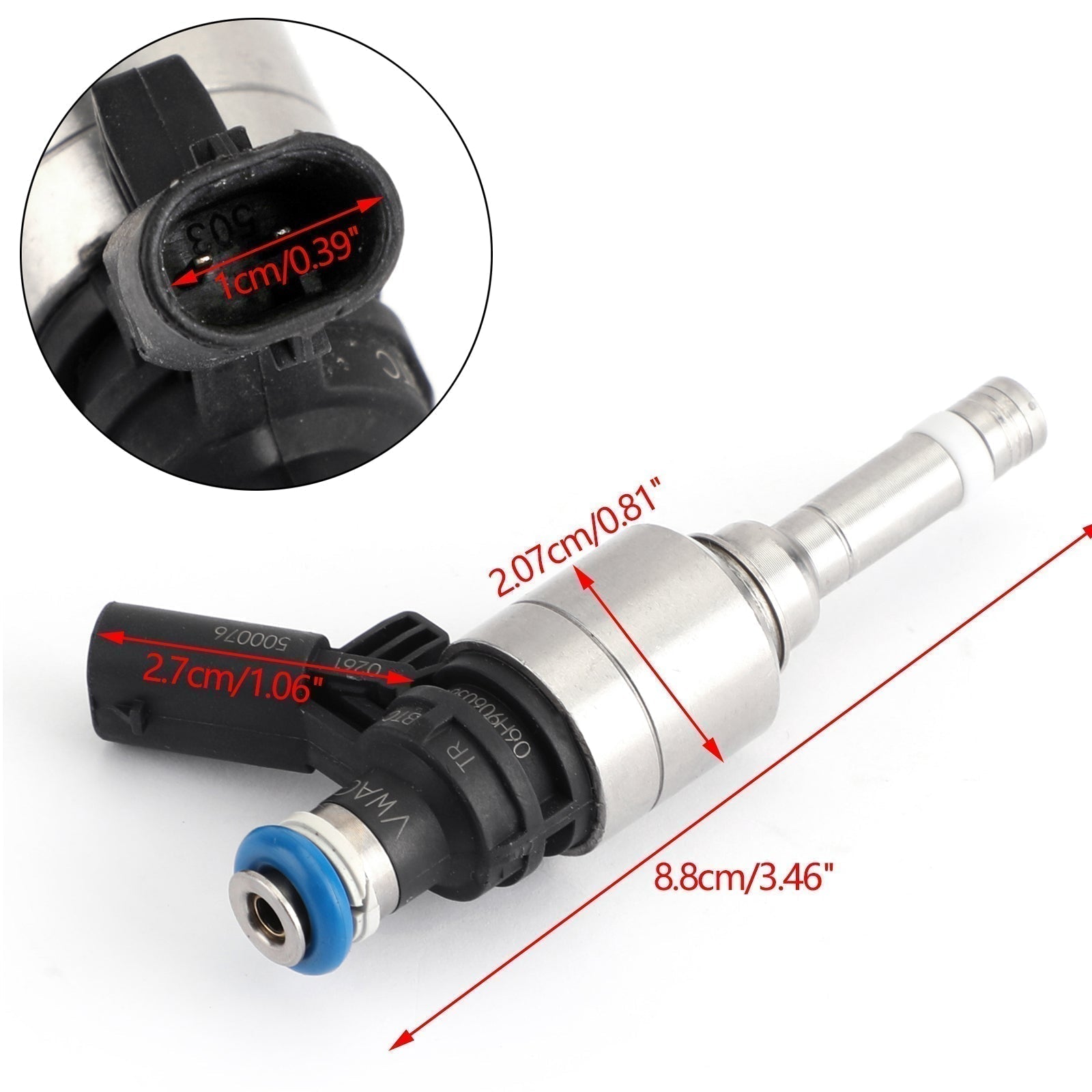 PALASER 2013-2014 Audi Q5 2.0L 4PCS Fuel Injectors 0261500076 06H906036G - Image 2