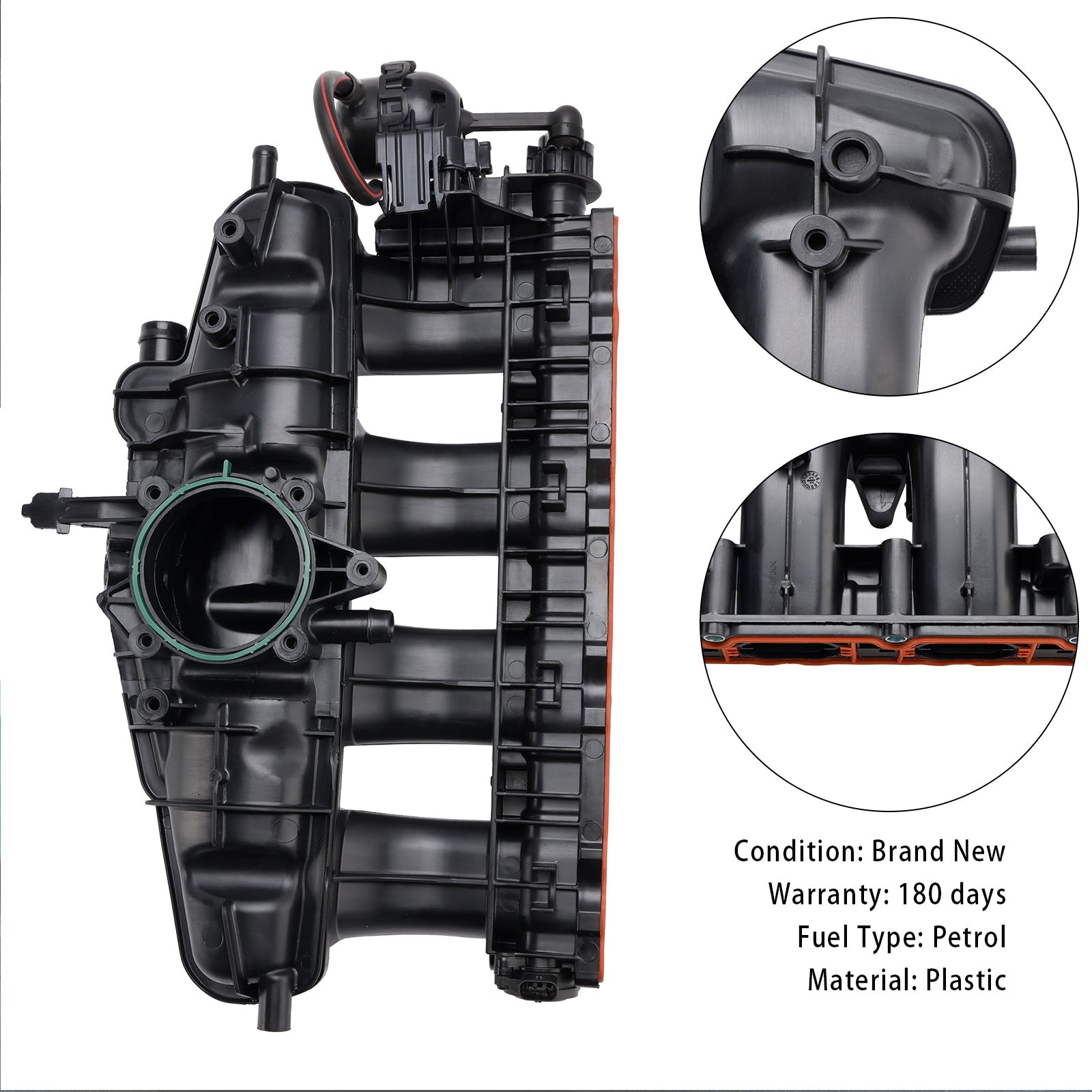 PALASER 2004-2018 Seat Altea Air Inlet Intake Manifold 06J133201BD 06J133201AR - Image 7