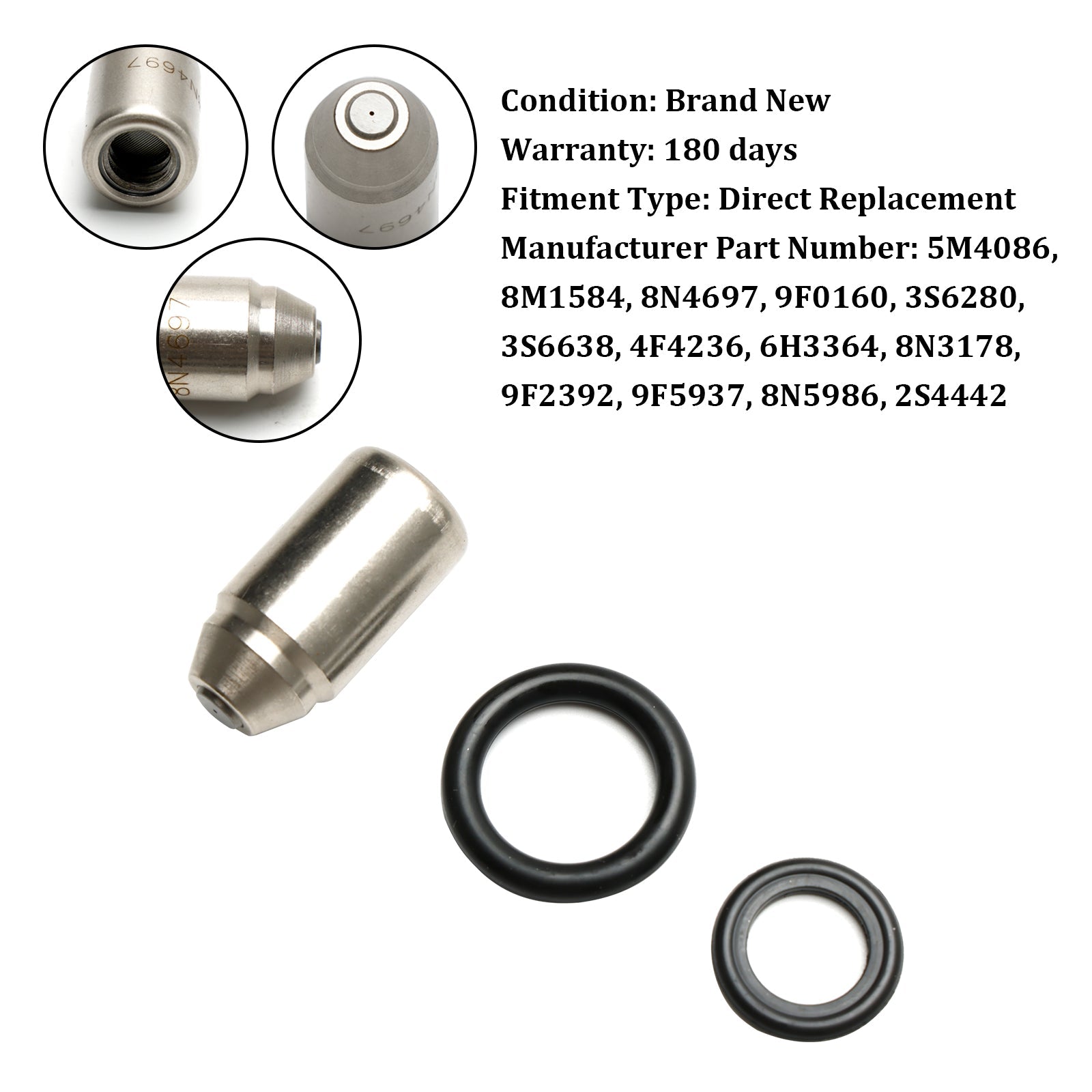 PALASER Caterpillar For Cat 3304 3306 3333C Engine Fuel Injector Nozzle 5M4086 8M1584 8N4697 9F0160 - Image 11