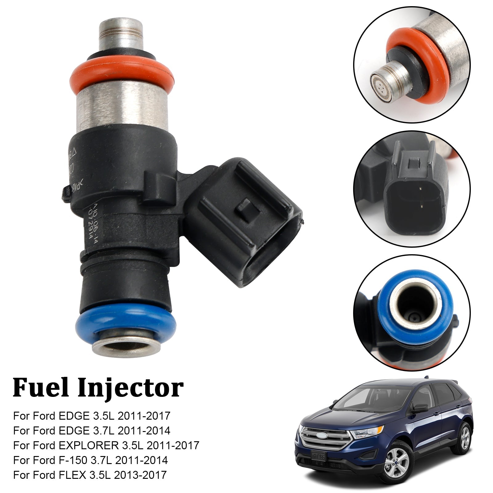 PALASER 2013-2017 Lincoln Mkt 3.7L 1PCS Fuel Injector 0280158191 - Image 6