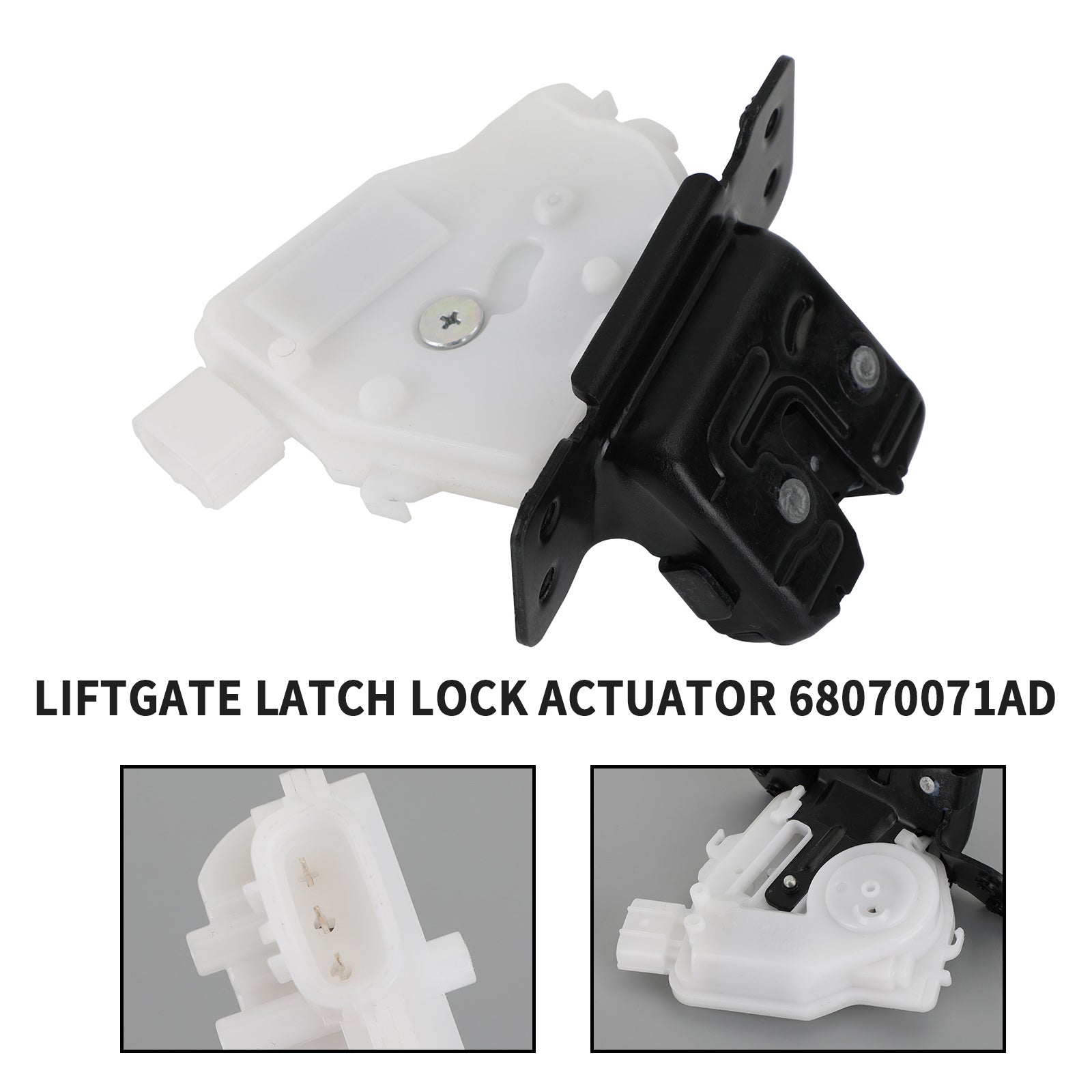 PALASER 2012-2019 Fiat 500 Abarth Hatchback Liftgate Latch Lock Actuator 68070071AD - Image 2