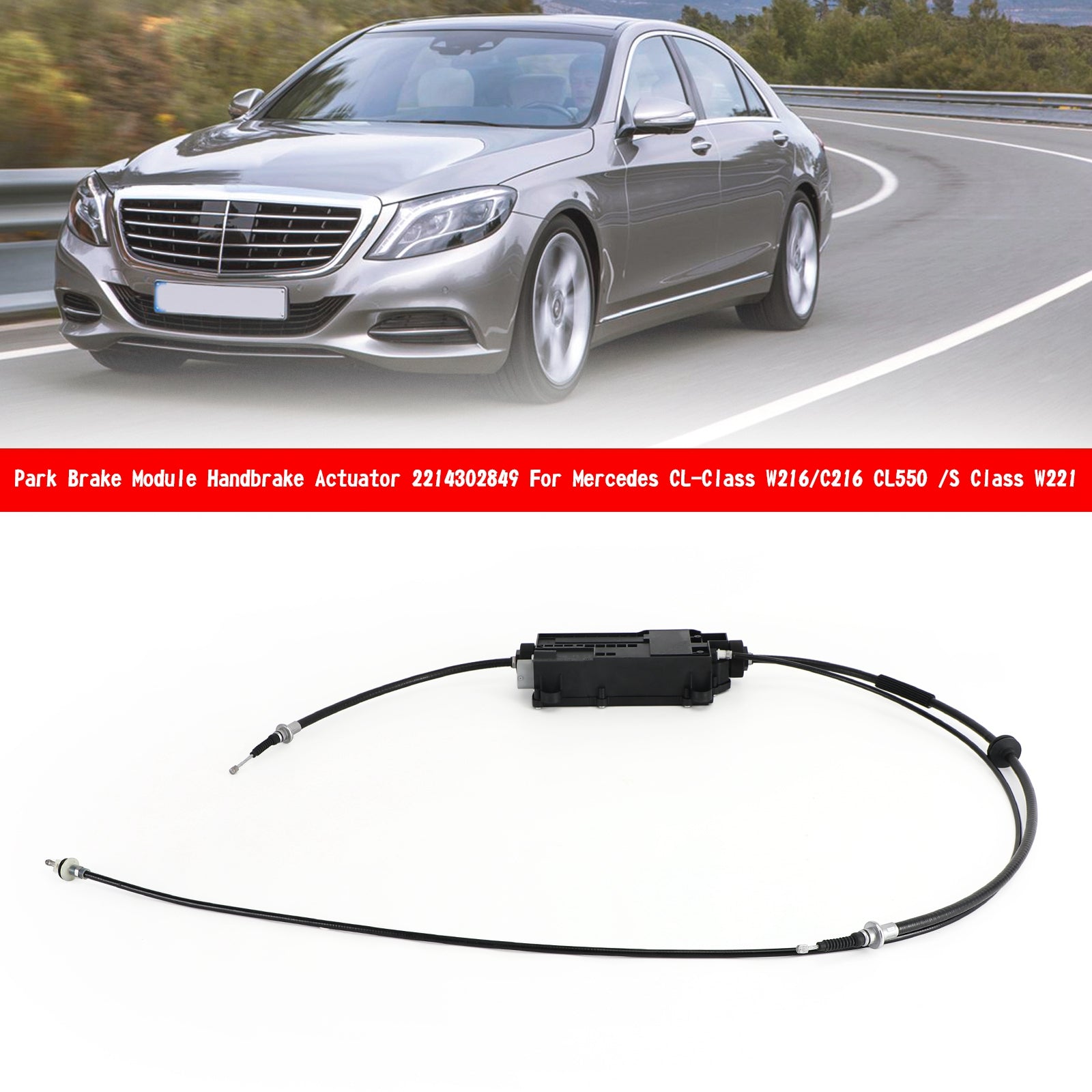 PALASER Park Brake Module Handbrake Actuator 2214302849 For Mercedes Cl S Class W221 C216 - Image 2