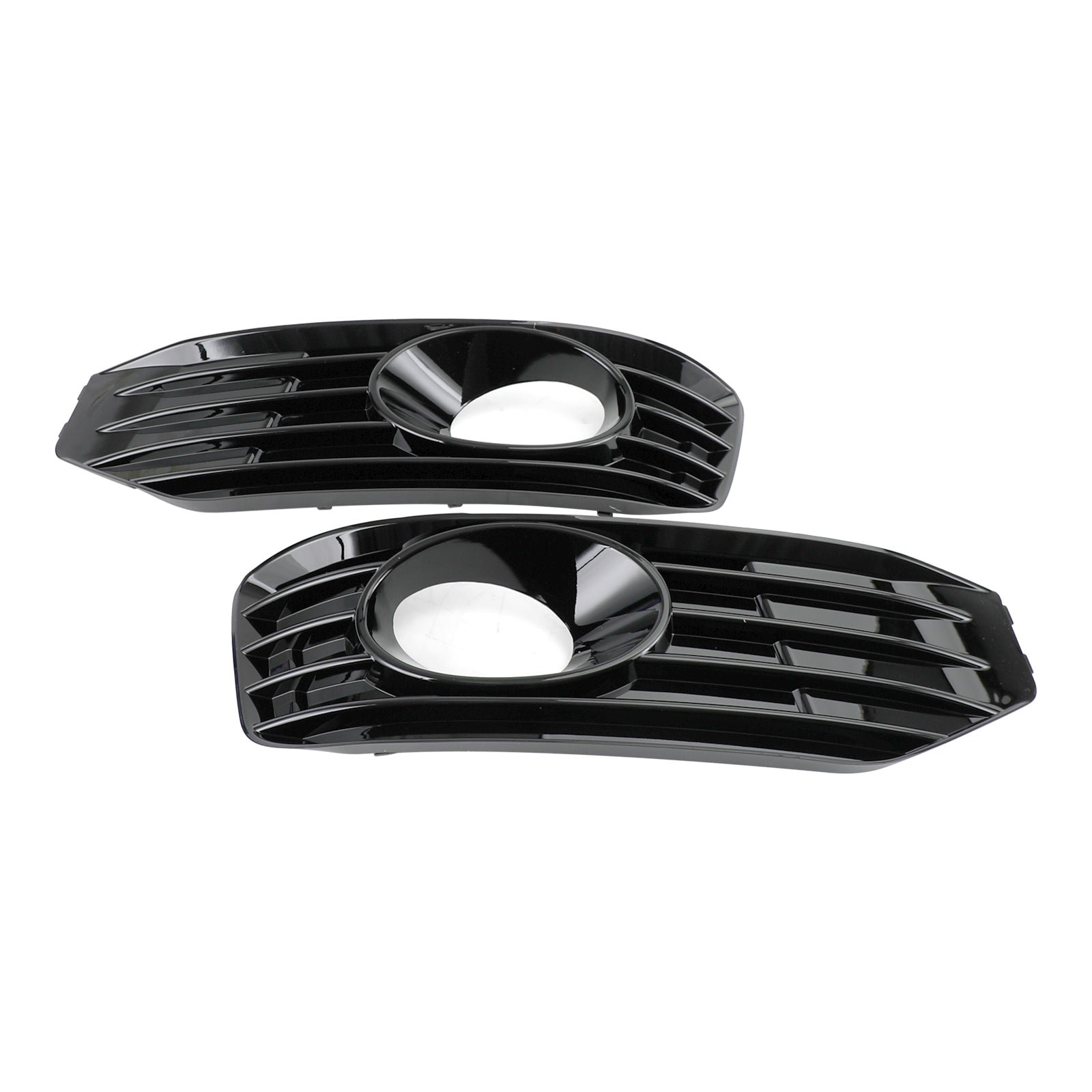 PALASER 2010-15 Vw Transporter Caravelle T5 T5.1 S-line Fog Lamp Light Cover Insert S-line Grill Gloss Black
