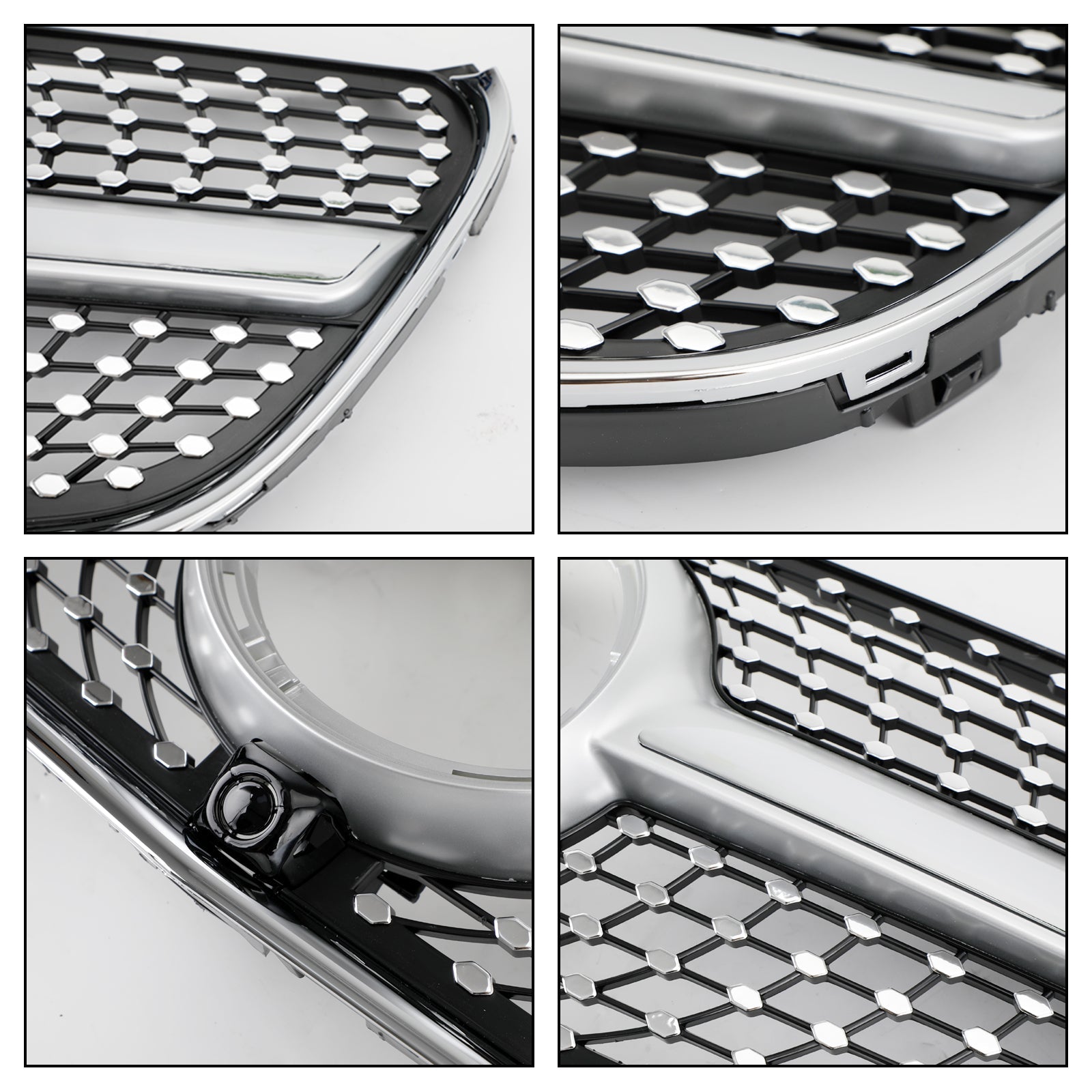 PALASER 2014-03.2019 Benz W447 V-class Diamond Front Upper Grille Grill - Image 10