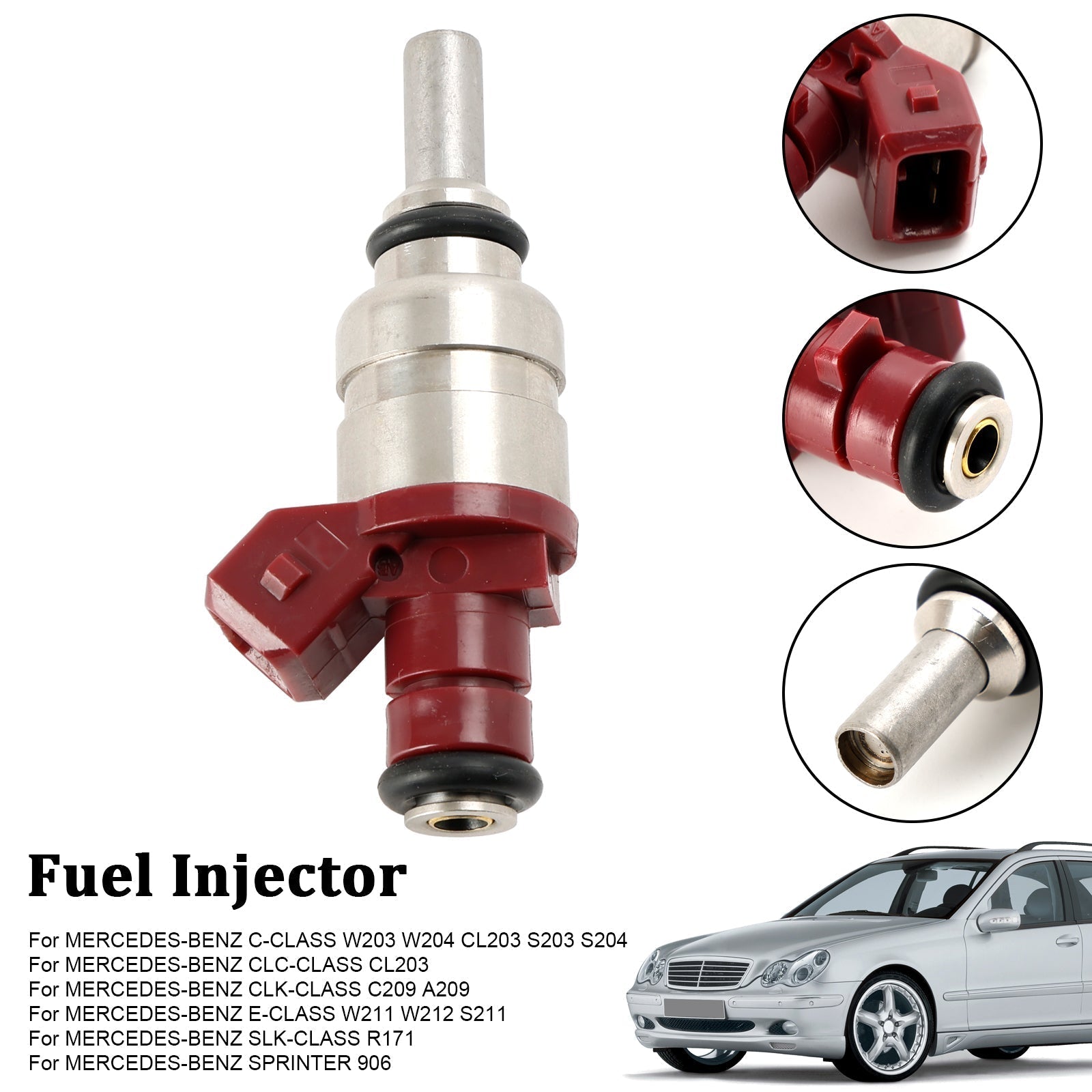 PALASER Mercedes-benz Clk-class C209 A209 1.8L Fuel Injector A2710780023 A2C59506219 - Image 9