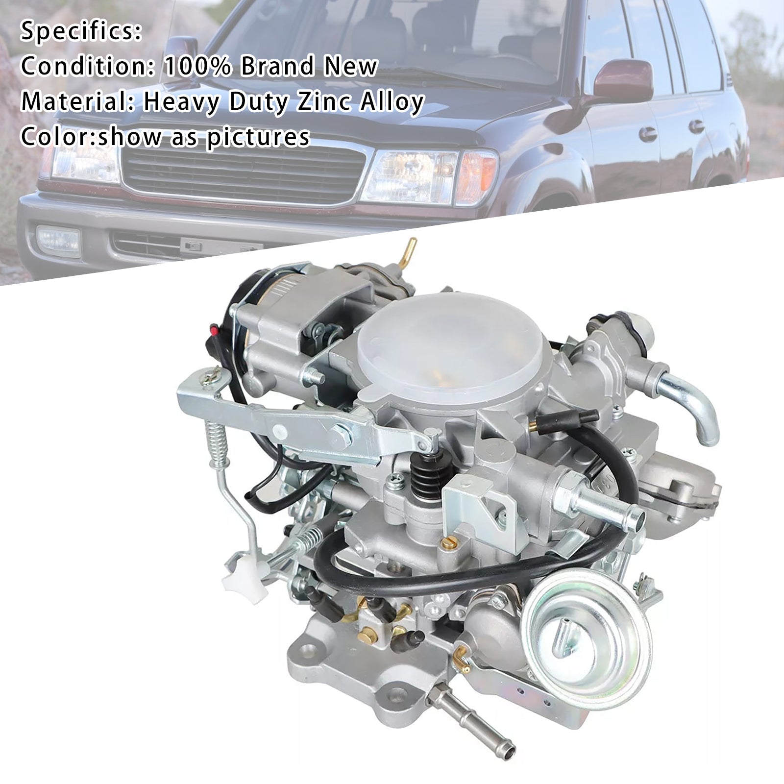 PALASER 1992-1999 Toyota 1FZ Land Cruiser Carburetor 21100-66010 - Image 2
