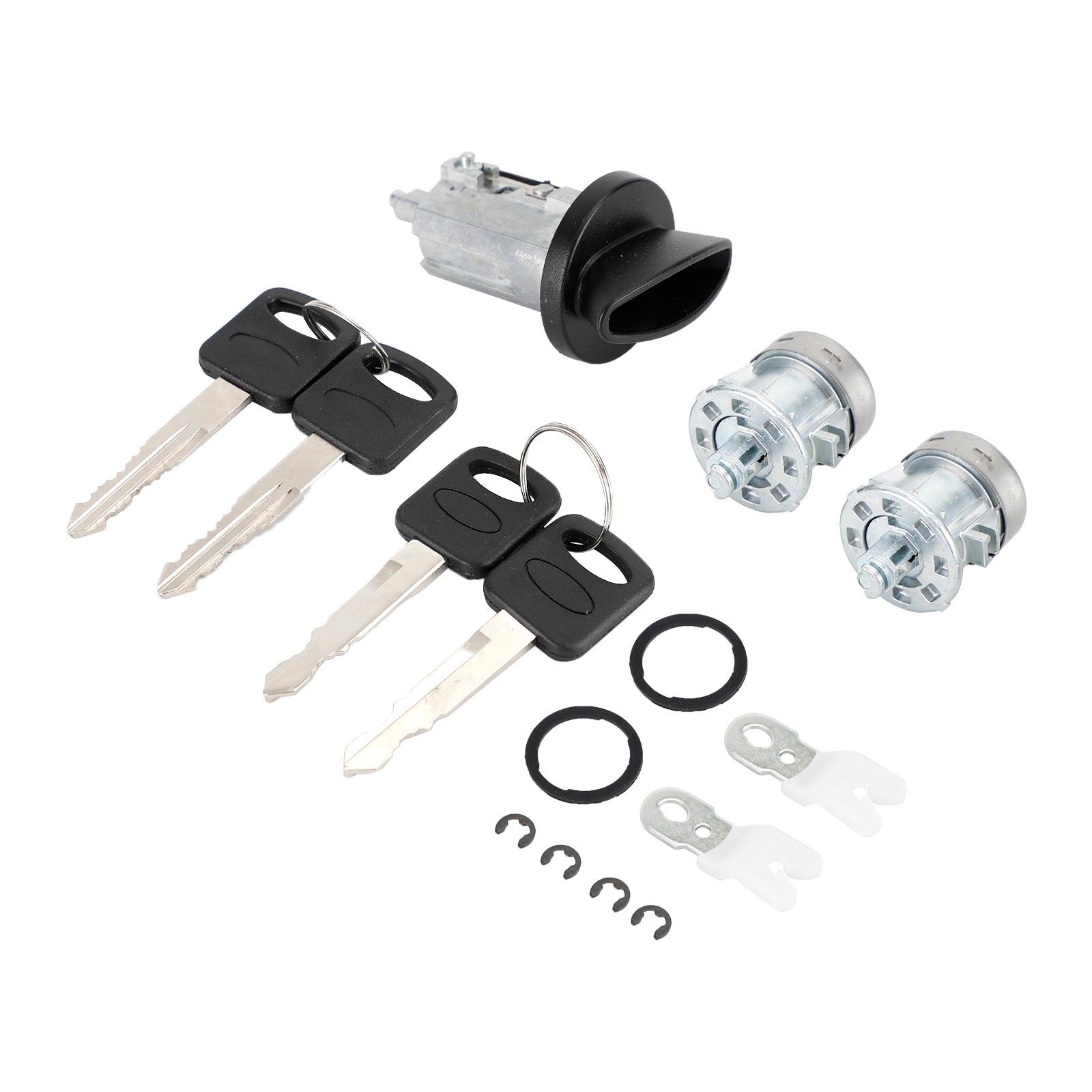 PALASER 1998-2001 Ford Explorer Ignition & Door Lock Cylinder With 4 Keys 703362 7C3Z-1521990-A - Image 11