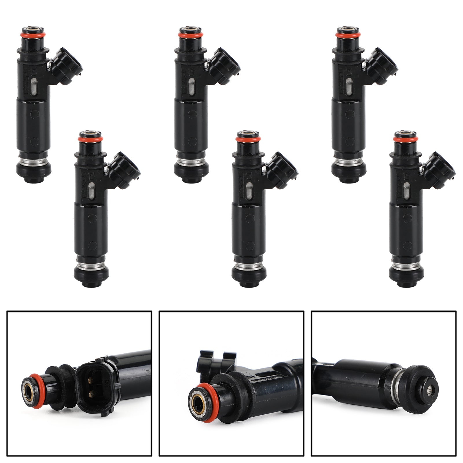 PALASER 2003-2006 Mitsubishi Montero Pajero 3.8L V6 6PCS Fuel Injectors 195500-4370 - Image 3