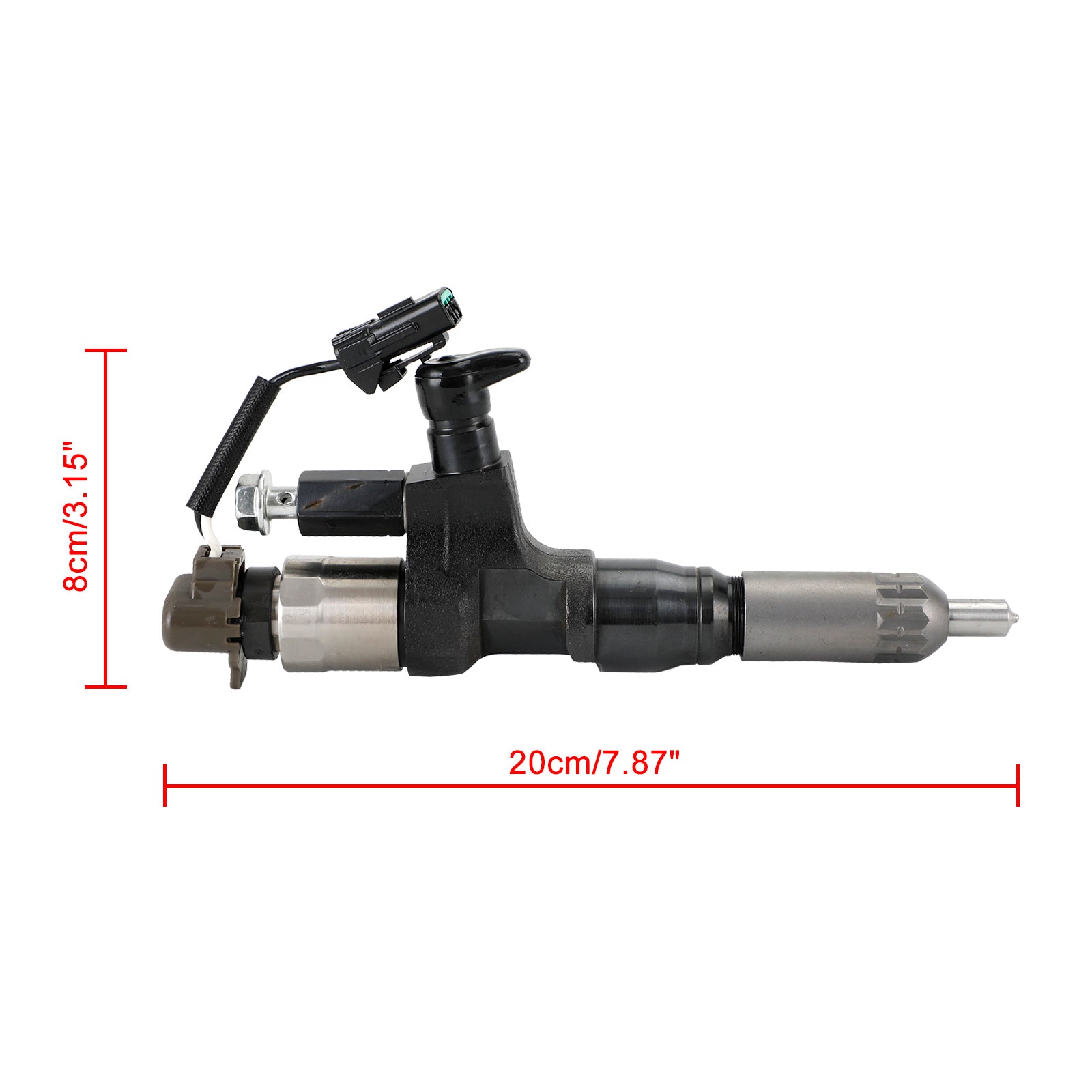 PALASER Hino J08E Kobelco SK330-8 SK350 Excavator Fuel Injectors 095000-6593 CB84034501S 23670-E0010 VH23670E0011 - Image 4