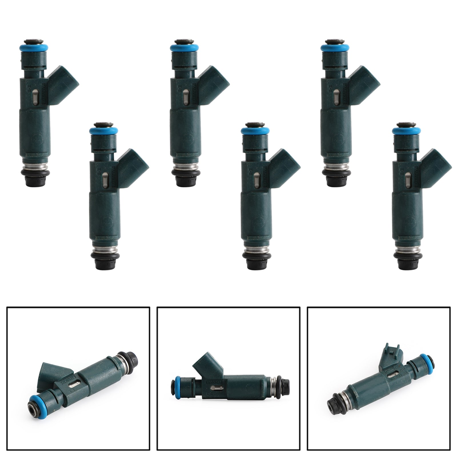 PALASER 6PCS Fuel Injectors 2M2E-A7B Fit Mazda 6 Mpv 3.0L 2002-2008 2M2EA7B - Image 4