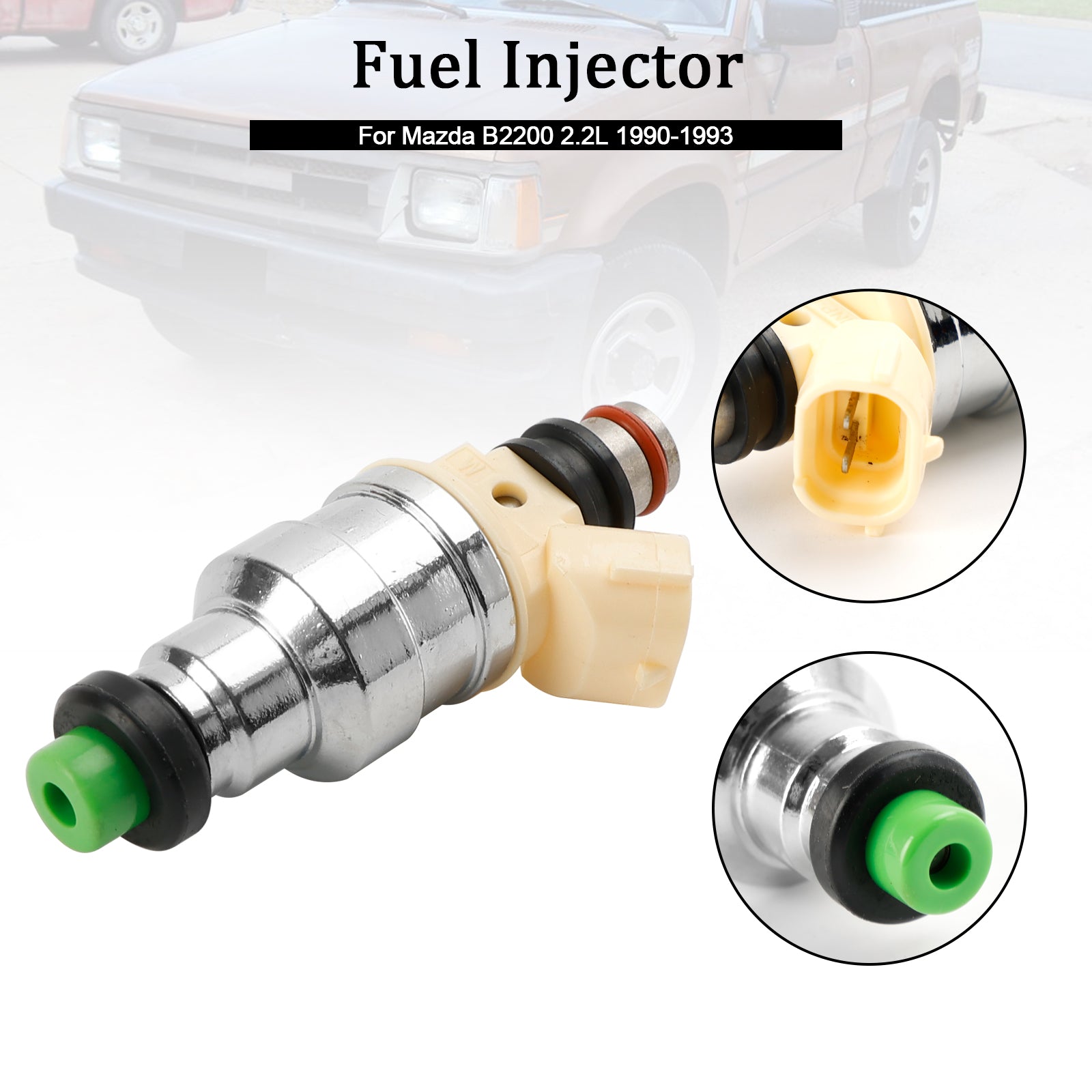 PALASER 1990-1993 Mazda B2200 2.2L Fuel Injector INP-081 F2G8-13-250 INP081 F2G813250 - Image 9