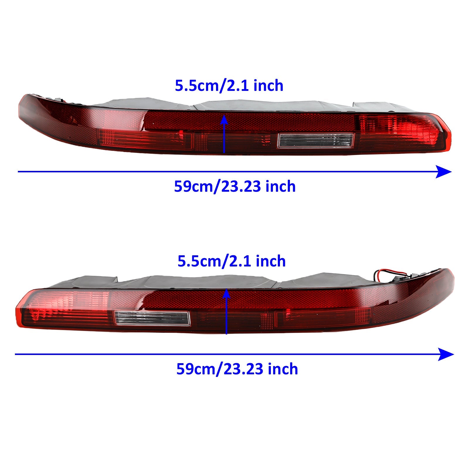 PALASER 2016-2023 Audi Q7 L+r Rear Bumper Tail Lamp Fog Lamp Assembly 4M0945095A 96A - Image 2