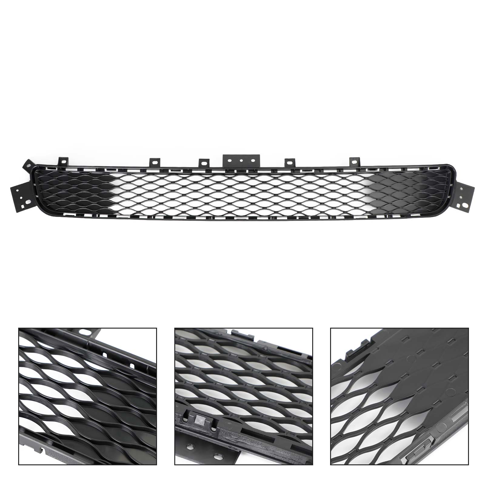 PALASER Infiniti Q50 2014-2017 Base Model 62310-4HB1B 62254-4HB0A Factory Style Front Bumper Lower Grill - Image 6