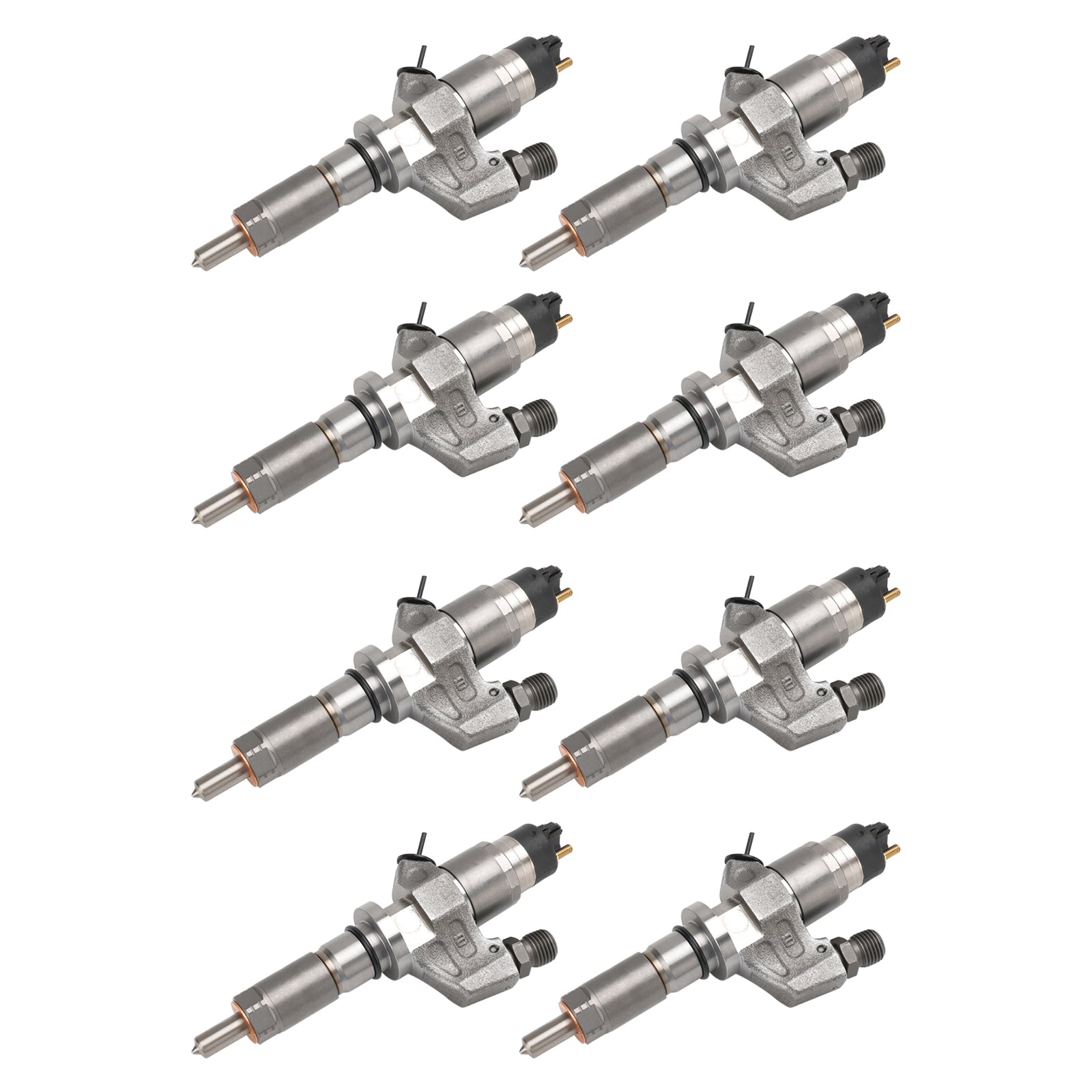 PALASER 2001-2004.5 GMC Sierra 2500HD 3500HD 6.6L LB7 Duramax Diesel 8PCS Fuel Injectors 0445120008 0986435502 97208074 - Image 2