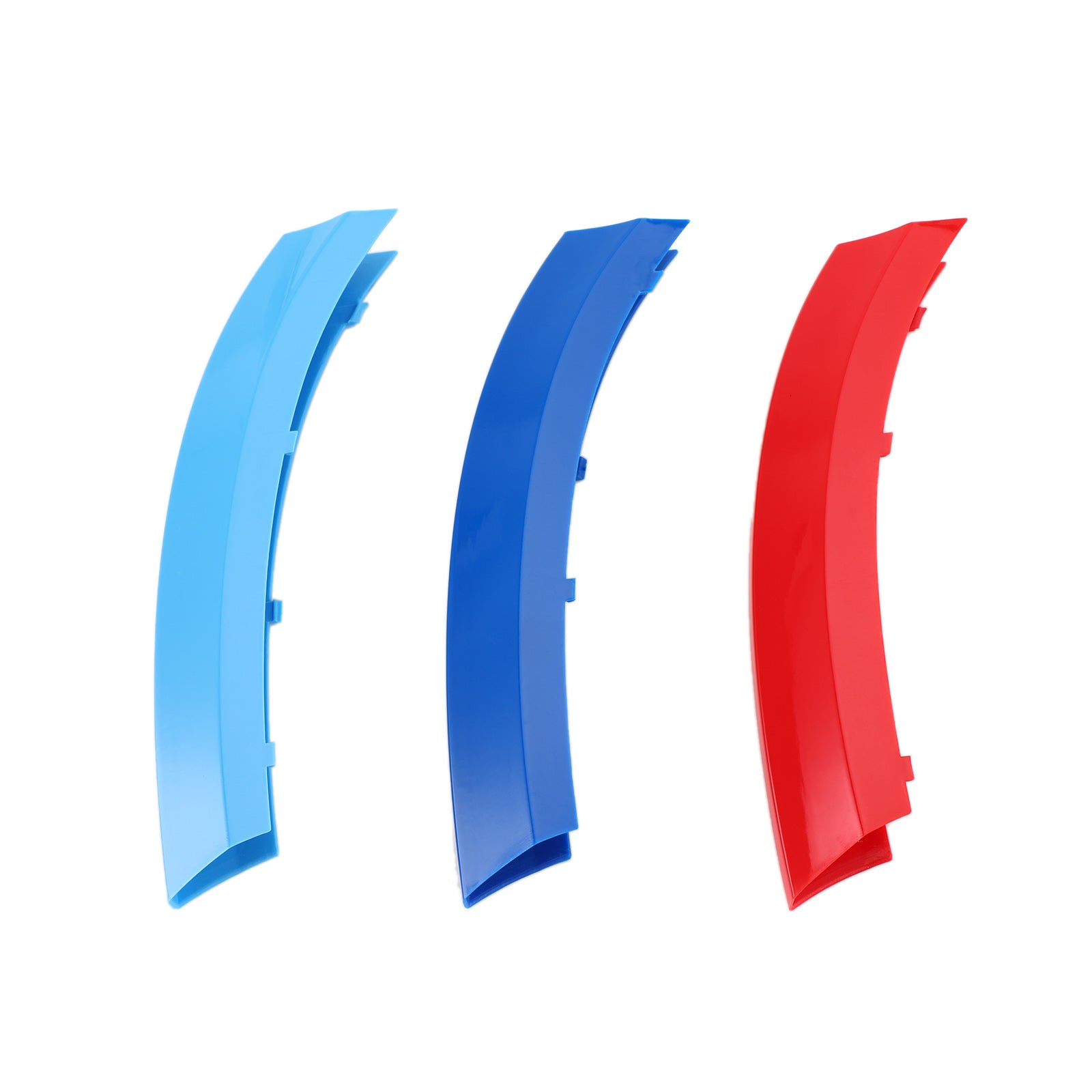 PALASER 2008-2013 BMW X5 Tri-colour Front Grille Grill Cover Strips Clip Trim