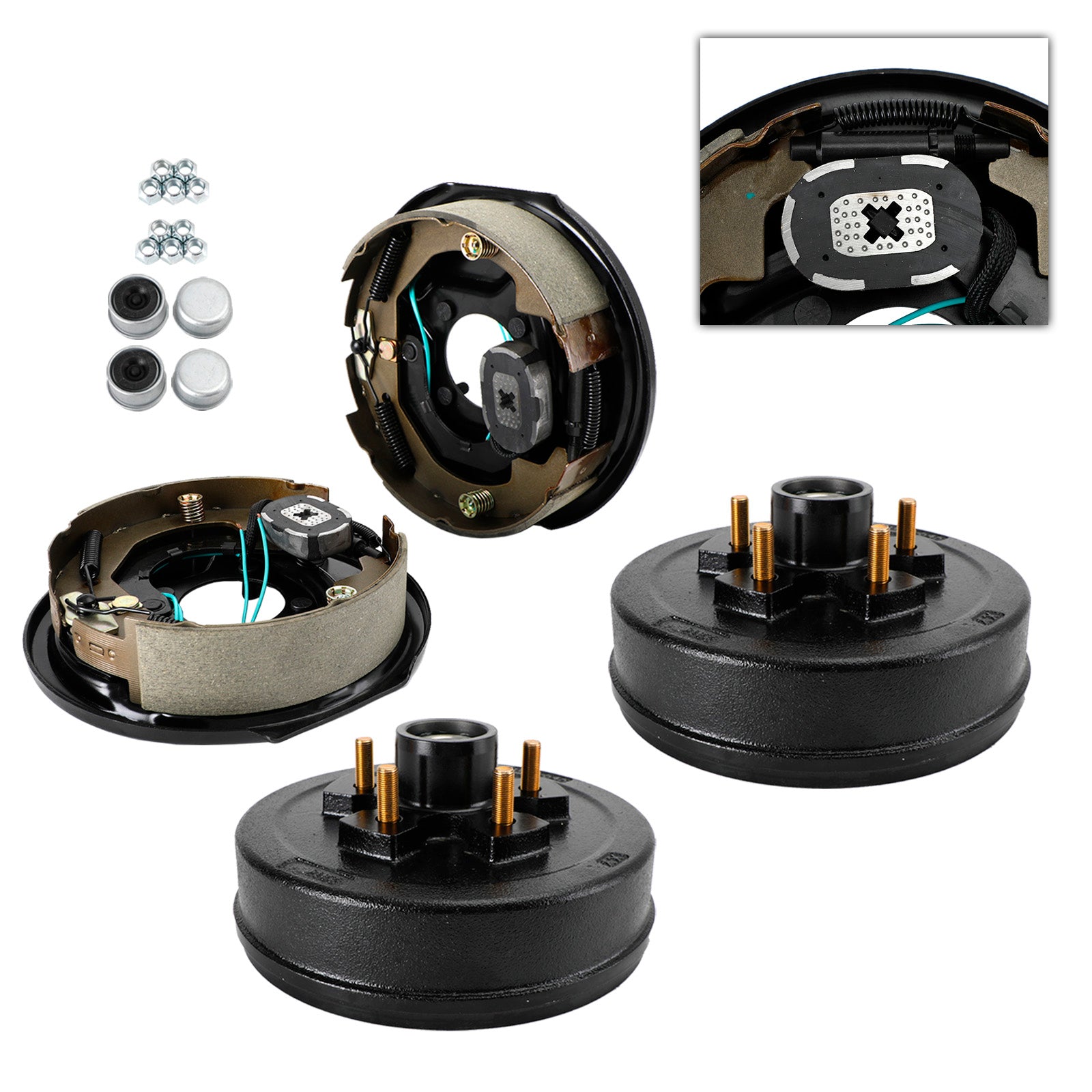 PALASER Trailer 10"-5 On 4-1/2 Hub Drum Kits w/-10" Electric Brakes For 3.5K Axle - Image 3