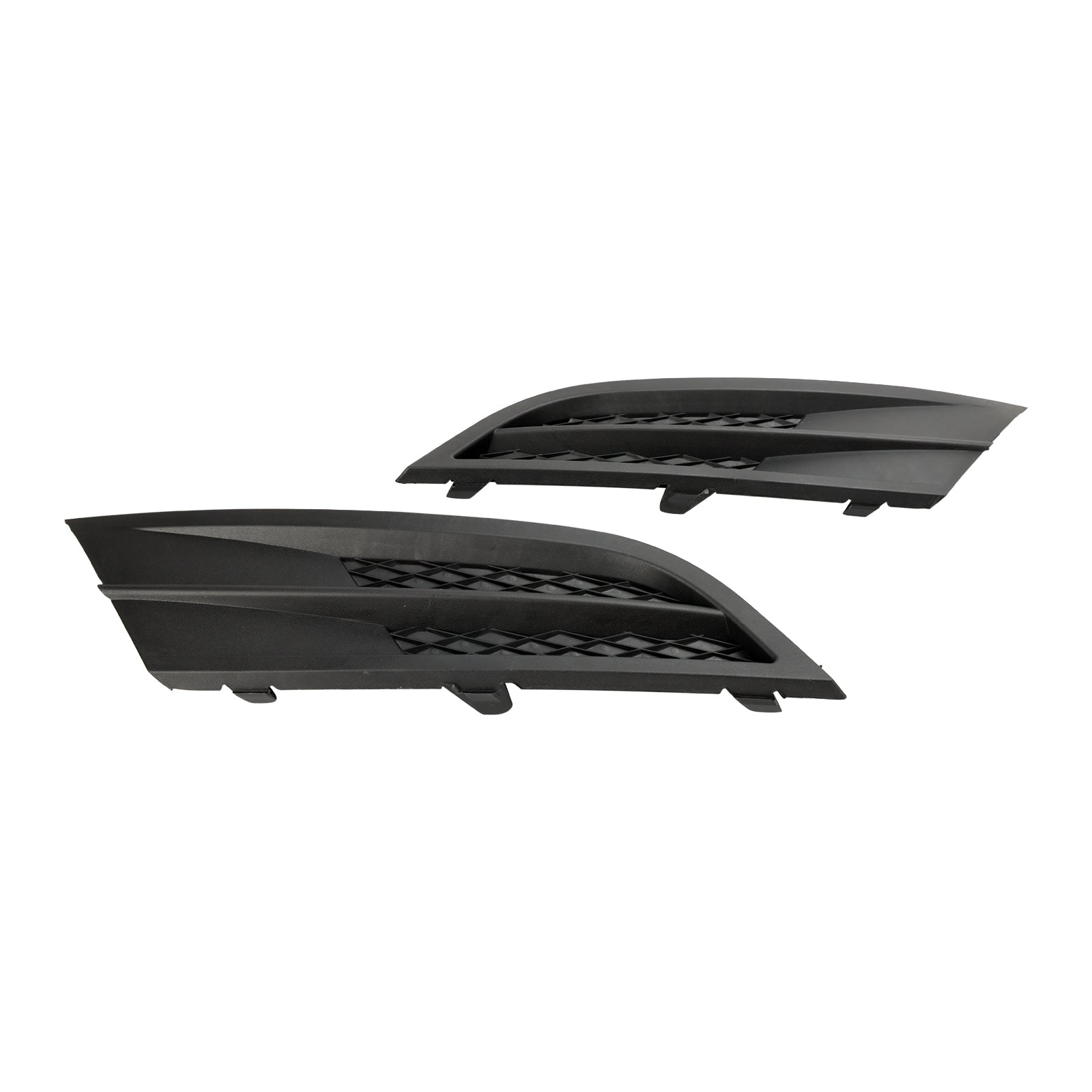PALASER 2015-2018 Vw Jetta Pair Fog Lamp Cover Grille Grill 5C6853665H9B9 5C6853666G9B9 VW1038135