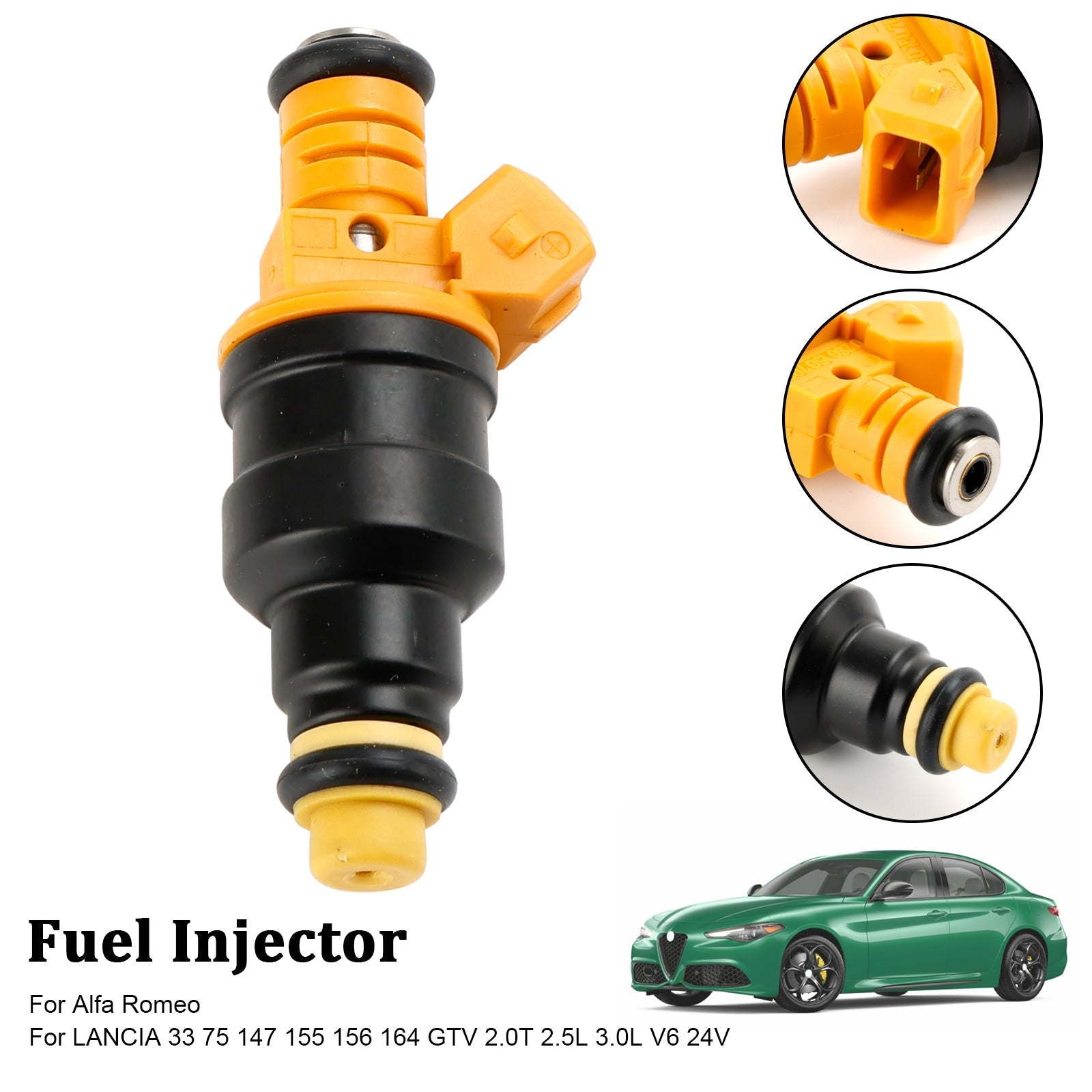 PALASER Lancia 33 75 147 155 156 164 Gtv 2.0T 2.5L 3.0L V6 24V Fuel Injector 0280150702 13500898-101 - Image 10