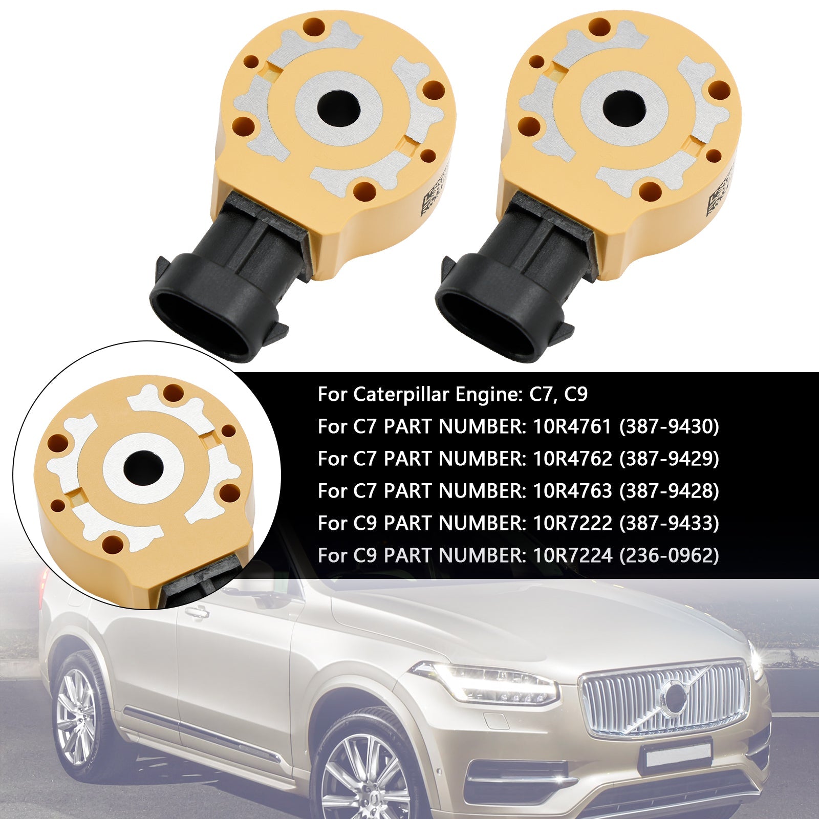 PALASER Caterpillar Cat C7 C9 10R4761 2Pcs Fuel Injector Solenoid 214-5427 3879430 - Image 6