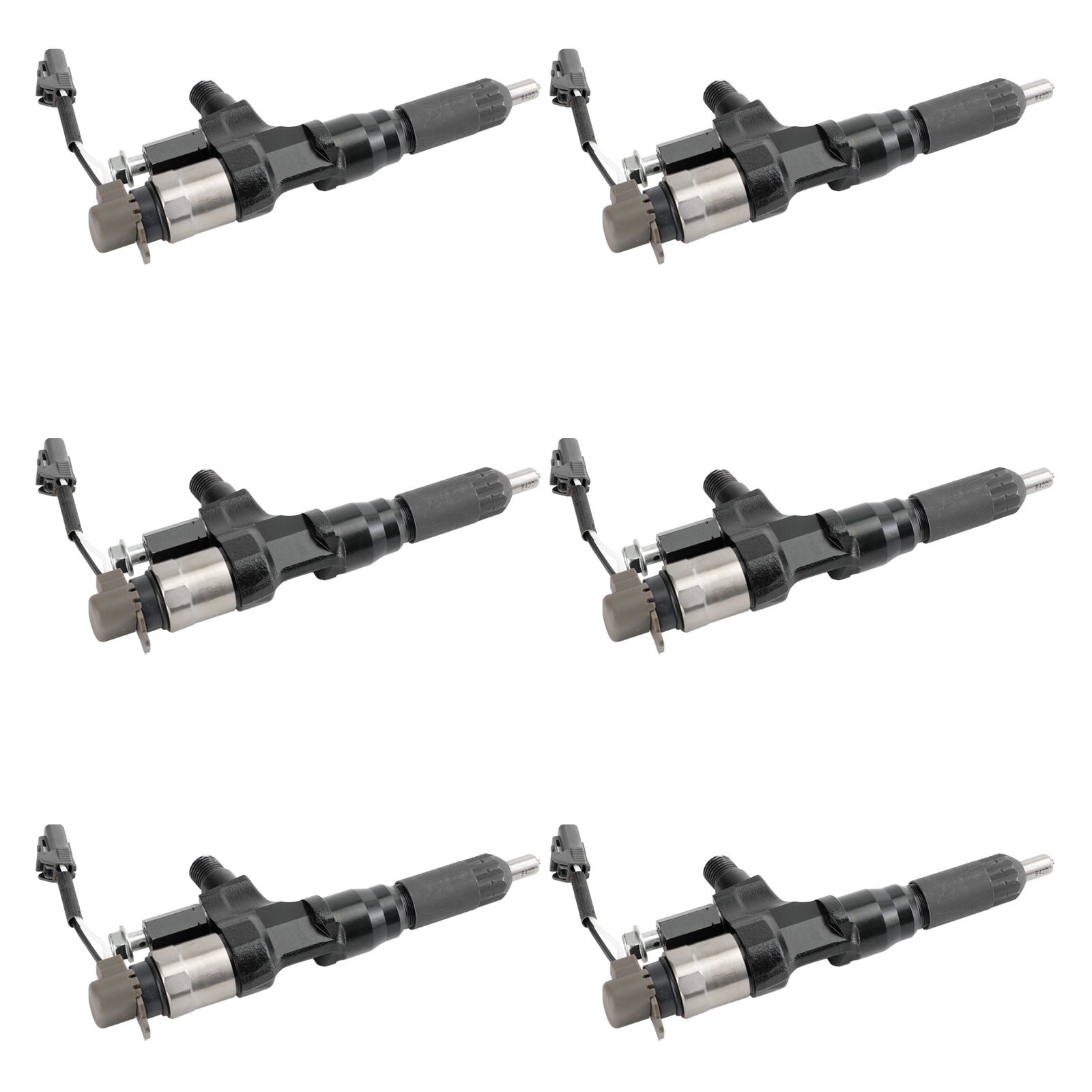 PALASER Denso 6590 6591 6592 6593 6594 6595 6596 6597 6PCS Fuel Injectors 095000-6593 CB84034501S 095000-6594