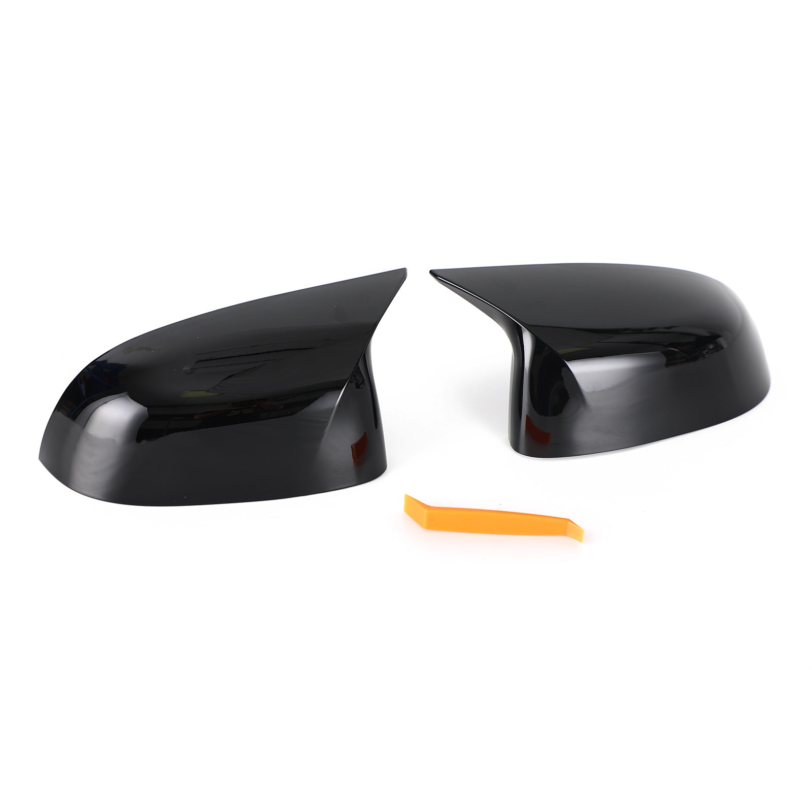 PALASER BMW X3 X4 X5 X6 G01 G02 G05 G06 2x Black Rear View Side Mirror Cover Caps