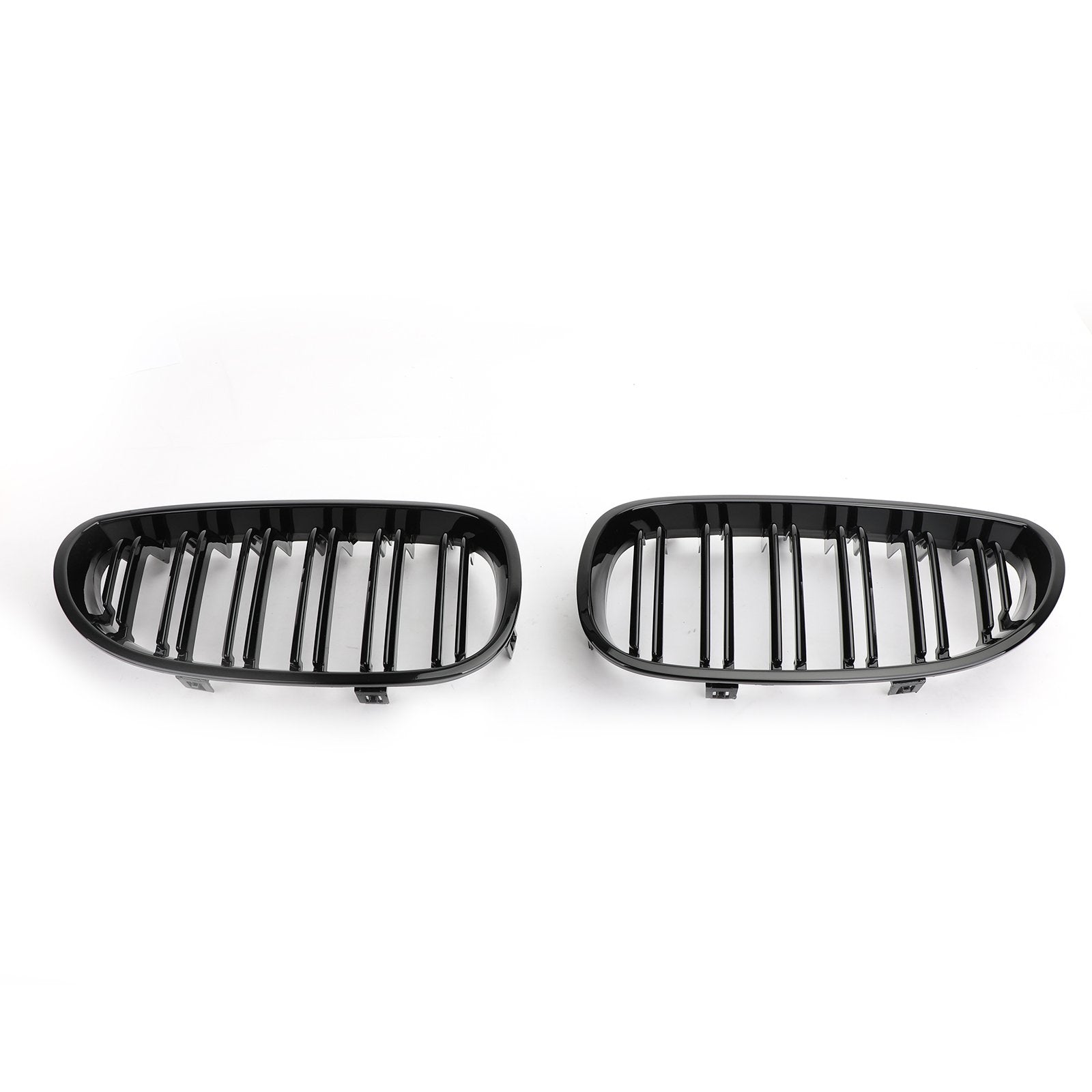PALASER Glossy Black Front Sport Kidney Grille ABS For 2004-2009 BMW E60 E61 M5 520i 530i - Image 9