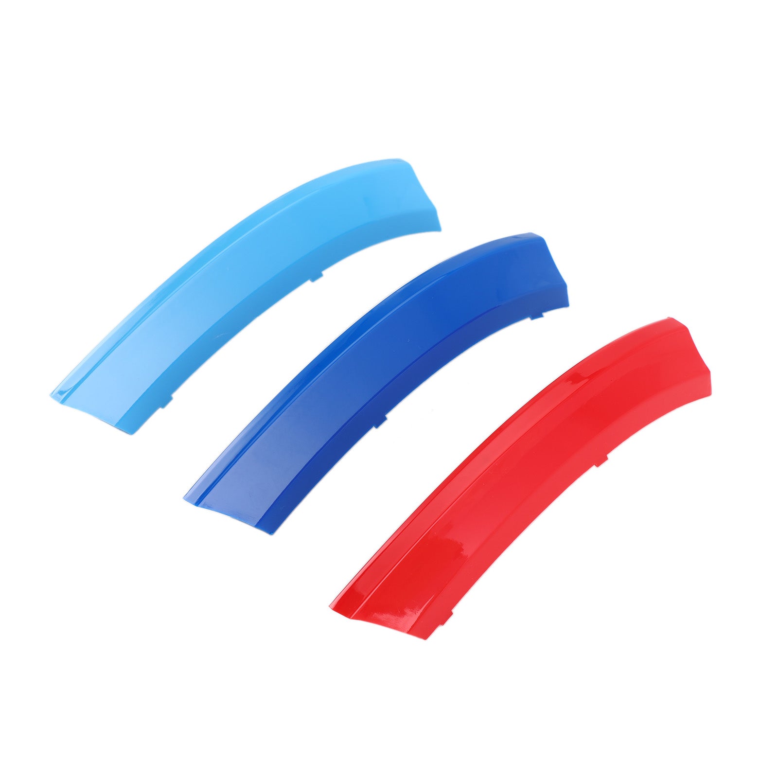 PALASER 2008-2013 BMW X5 Tri-colour Front Grille Grill Cover Strips Clip Trim - Image 6