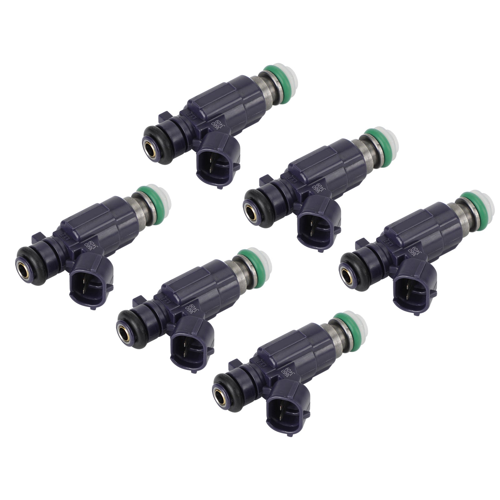 PALASER 2004 Infiniti FX35 3.5L V6 6PCS Fuel Injectors FBJC100 84212240 - Image 10