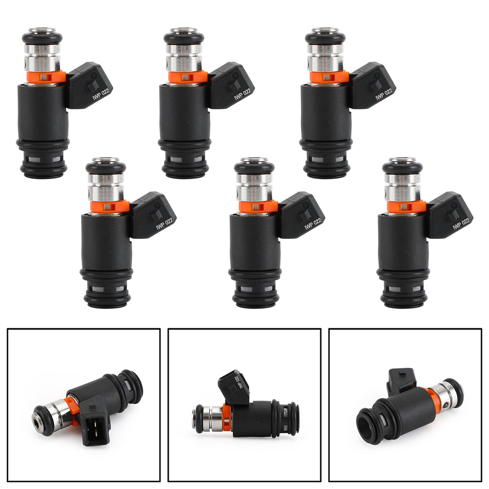 PALASER 6PCS Fuel Injectors 021906031D Fit Vw Golf Jetta 1999-2002 Eurovan 97 99-00 2.8L - Image 4