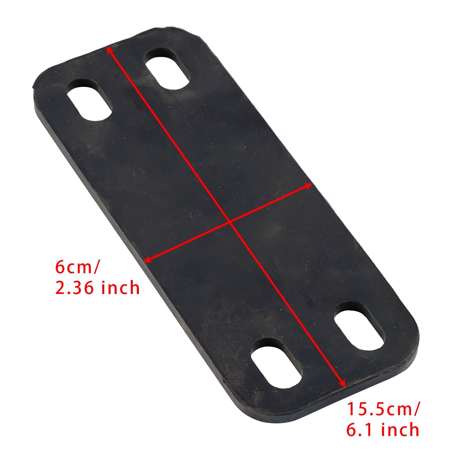 PALASER Peterbilt 359 Cab Lower Exhaust Stack Bracket Stainless 14-12998 - Image 2