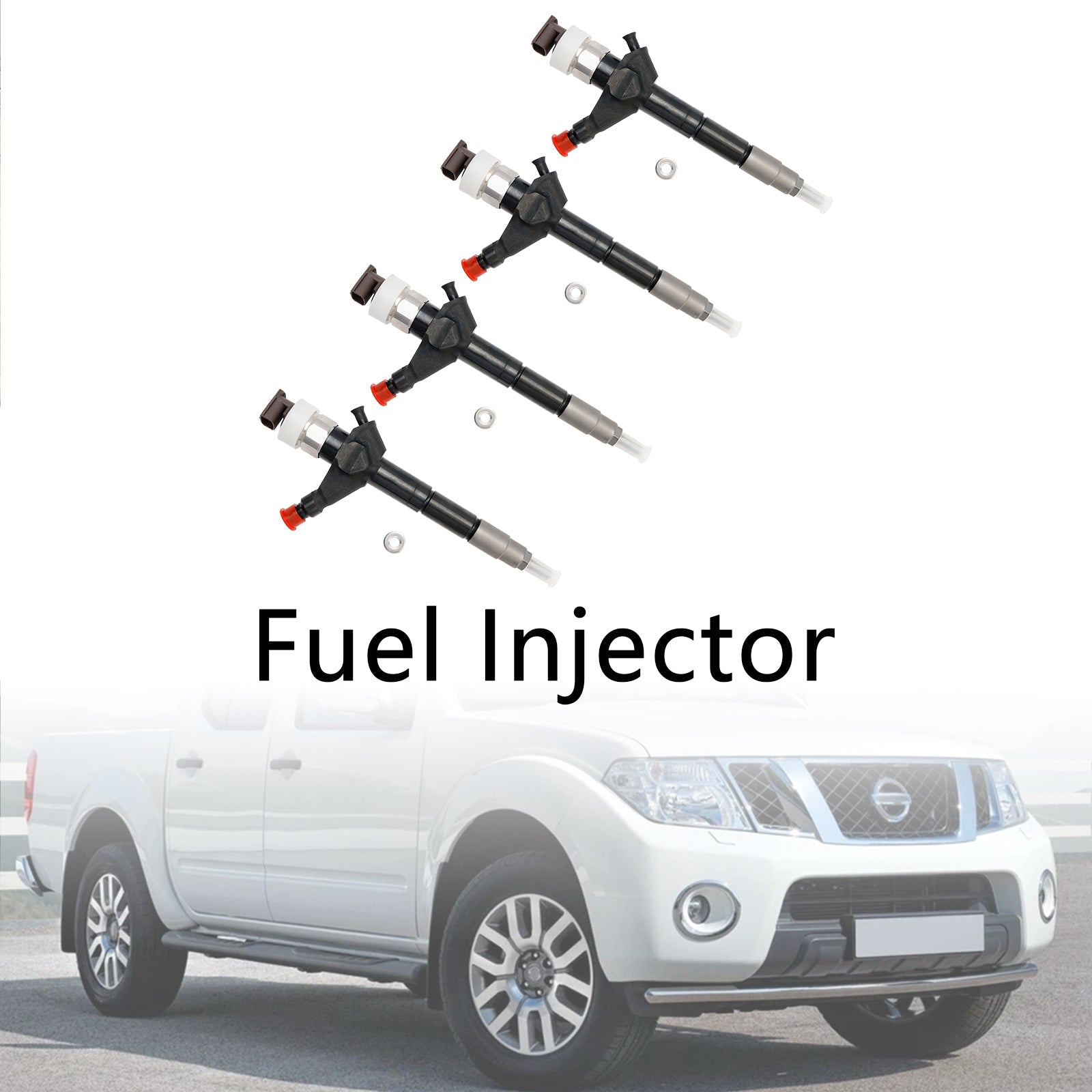 PALASER Nissan Navara D22 D40 Pathfinder Diesel 4Pcs Fuel Injector 095000-6250 16600-EB70A - Image 3