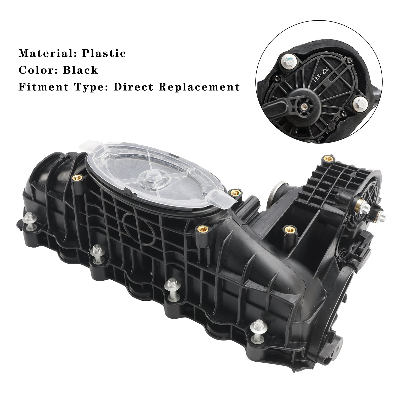 PALASER 2011-2015 Mercedes Benz Ml-class W166 Inlet Manifold W/ Actuator Motor A6510904937 - Image 5