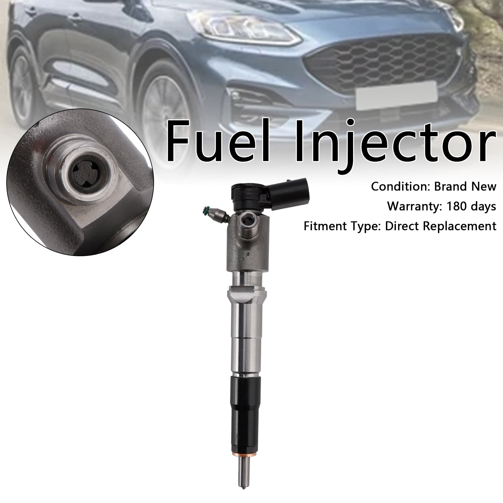 PALASER 2018.01-On Ford Focus Mk4 2.0 Vdo 1Pcs Fuel Injector GK2Q-9K546-AC 2143478 - Image 3