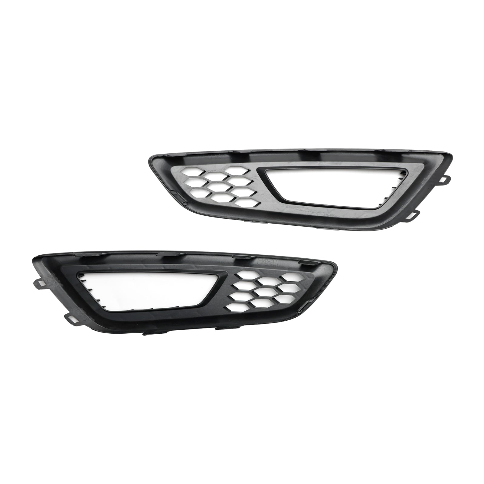 PALASER 2015-2018 Ford Focus 2PCS Front Bumper Fog Light Lamp Cover Bezel Grille F1EZ15266D F1EZ15266G