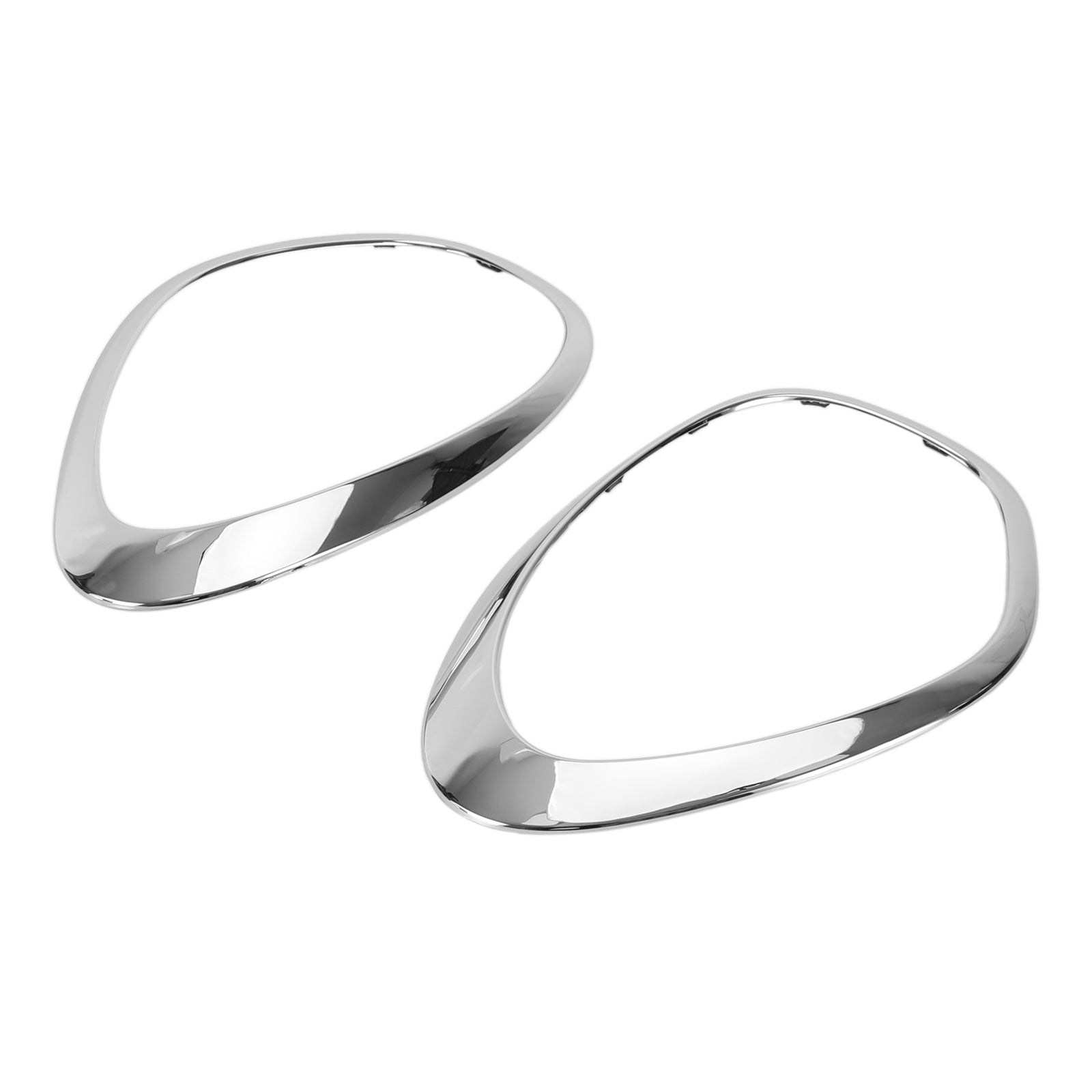 PALASER 2011-2016 Mini Cooper R60 Countryman 2X Chrome Headlight Trim Ring Bezels 51139801573 51139801574 - Image 9