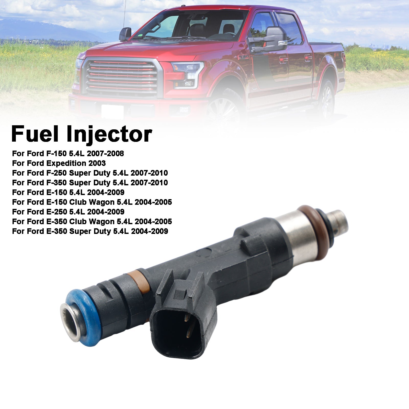 PALASER 2004-2009 Ford E-150 E-250 E-350 5.4L Fuel Injectors 0280158138 - Image 4