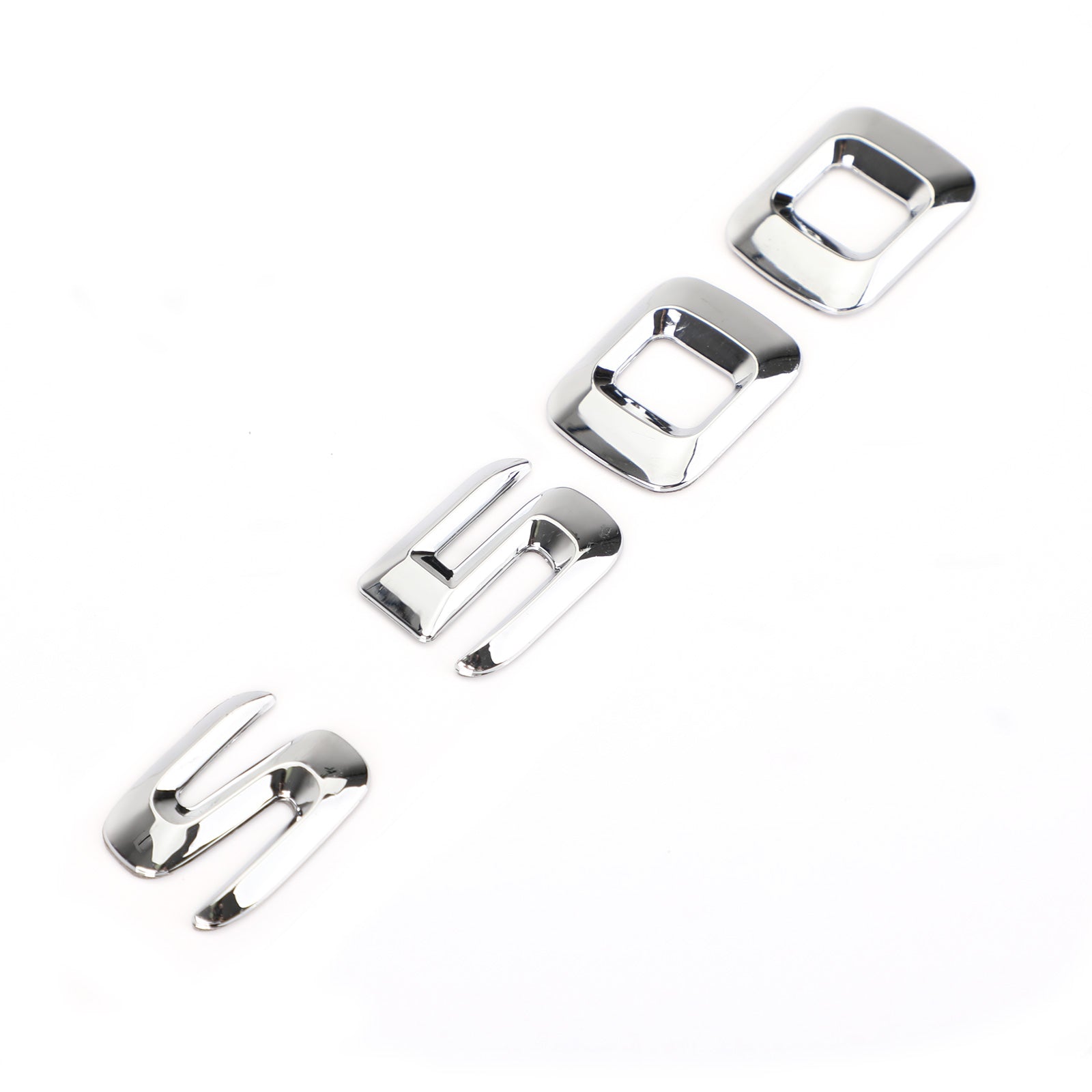 PALASER Rear Trunk Emblem Badge Nameplate Decal Letters Numbers Fit Mercedes S500 Chrome - Image 6