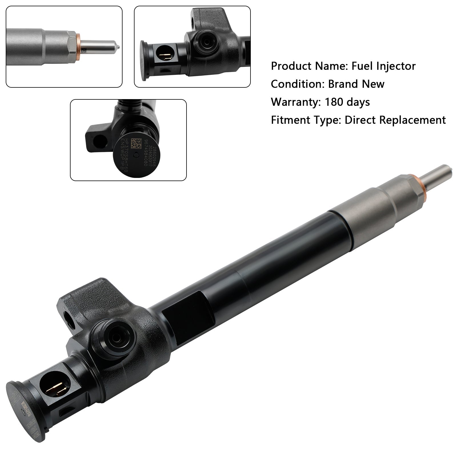PALASER Ford Delphi Diesel 1Pcs Fuel Injector 28388960 9674984080 28602948 - Image 9
