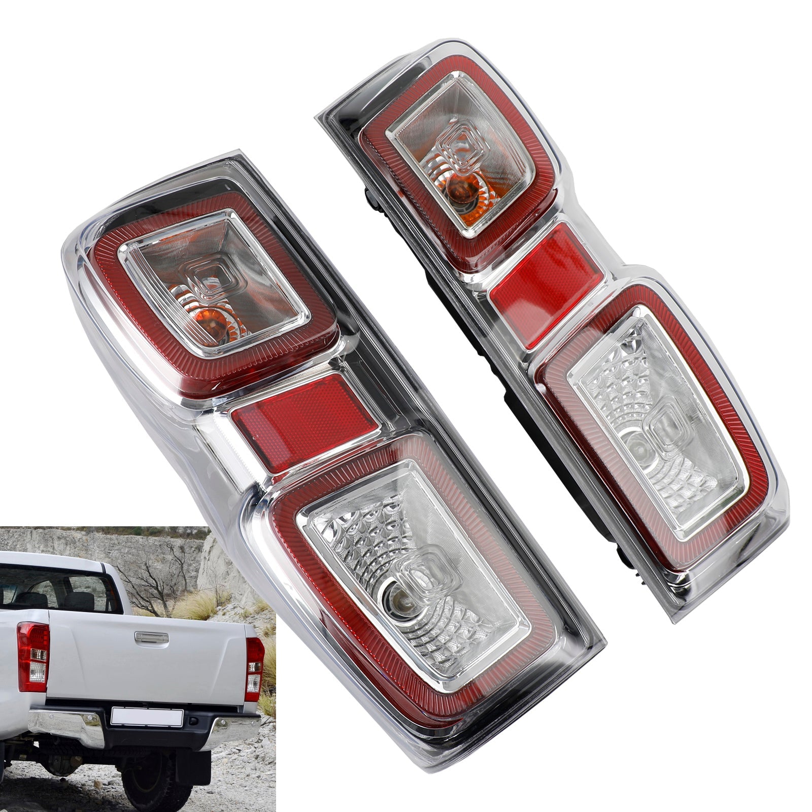 PALASER 2020-2022 Isuzu D-max Pickup Left+right LED Tail Light Lamp - Image 11