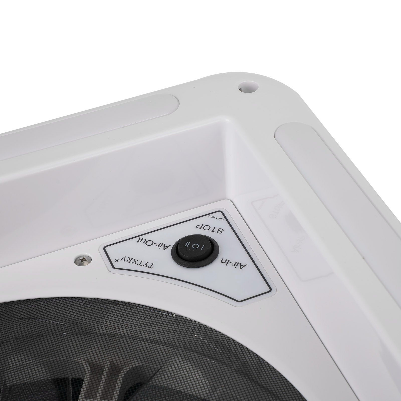 PALASER 14" Rv Caravan Roof Vent Manual Rv Camper Fan 12V Skylight With LED Light - Image 9