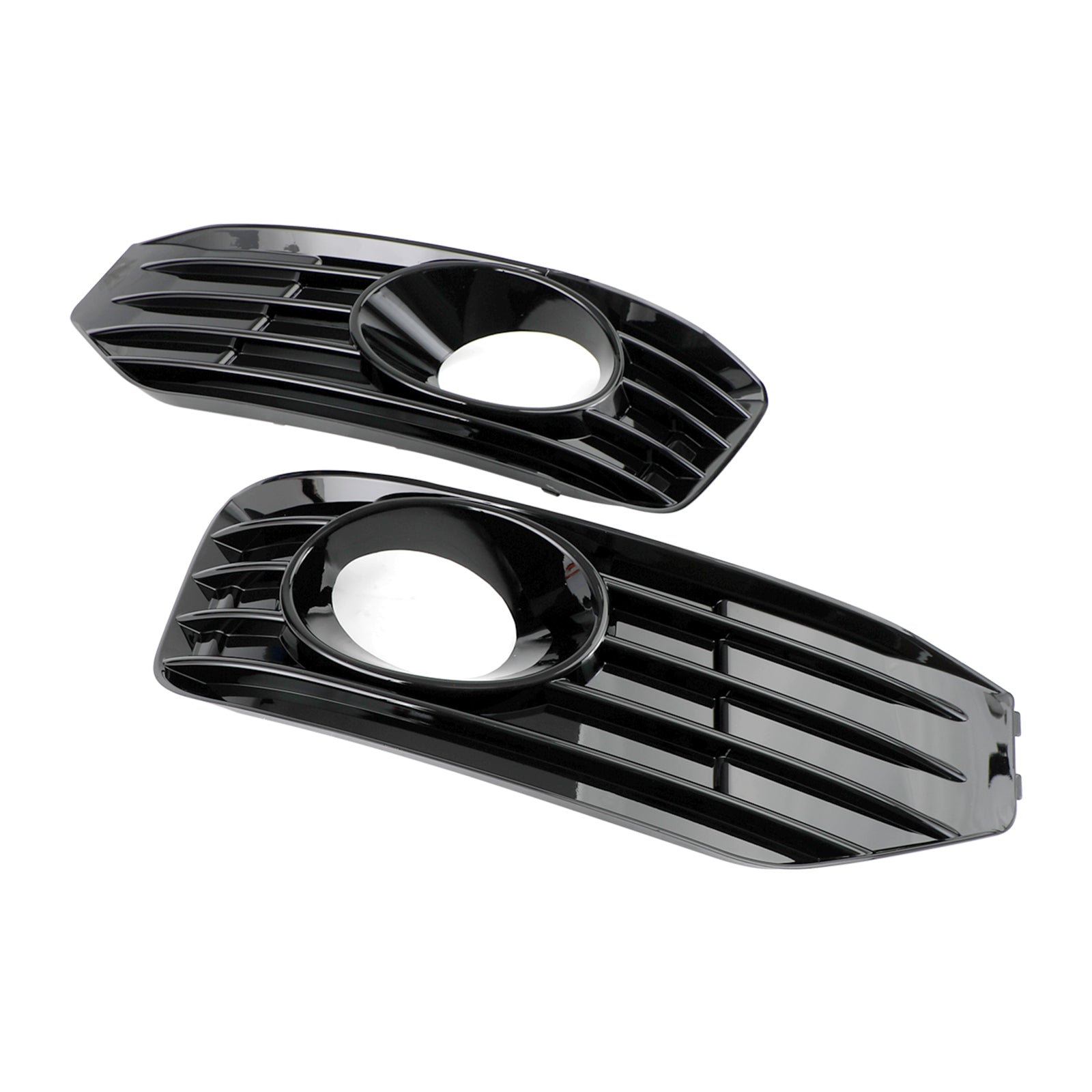 PALASER 2010-15 Vw Transporter Caravelle T5 T5.1 S-line Fog Lamp Light Cover Insert S-line Grill Gloss Black - Image 15