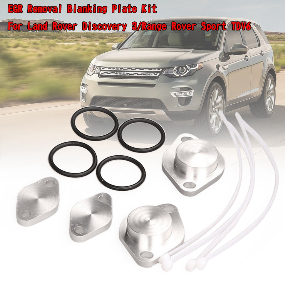 PALASER EGR Removal Blanking Plate Kit For Land Rover Discovery 3/Range Rover Sport TDV6 - Image 2